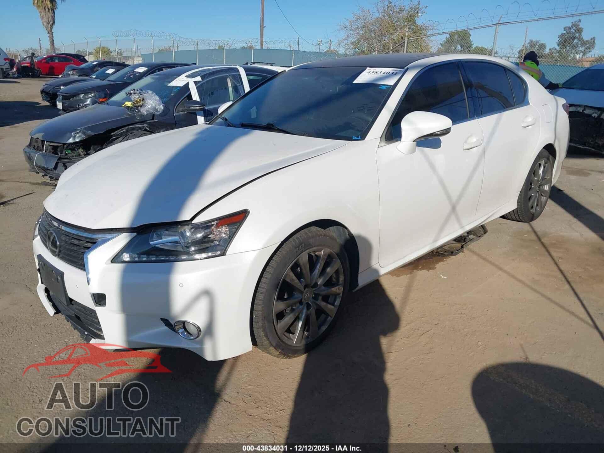 LEXUS GS 350 2015 - JTHBE1BL8FA018366