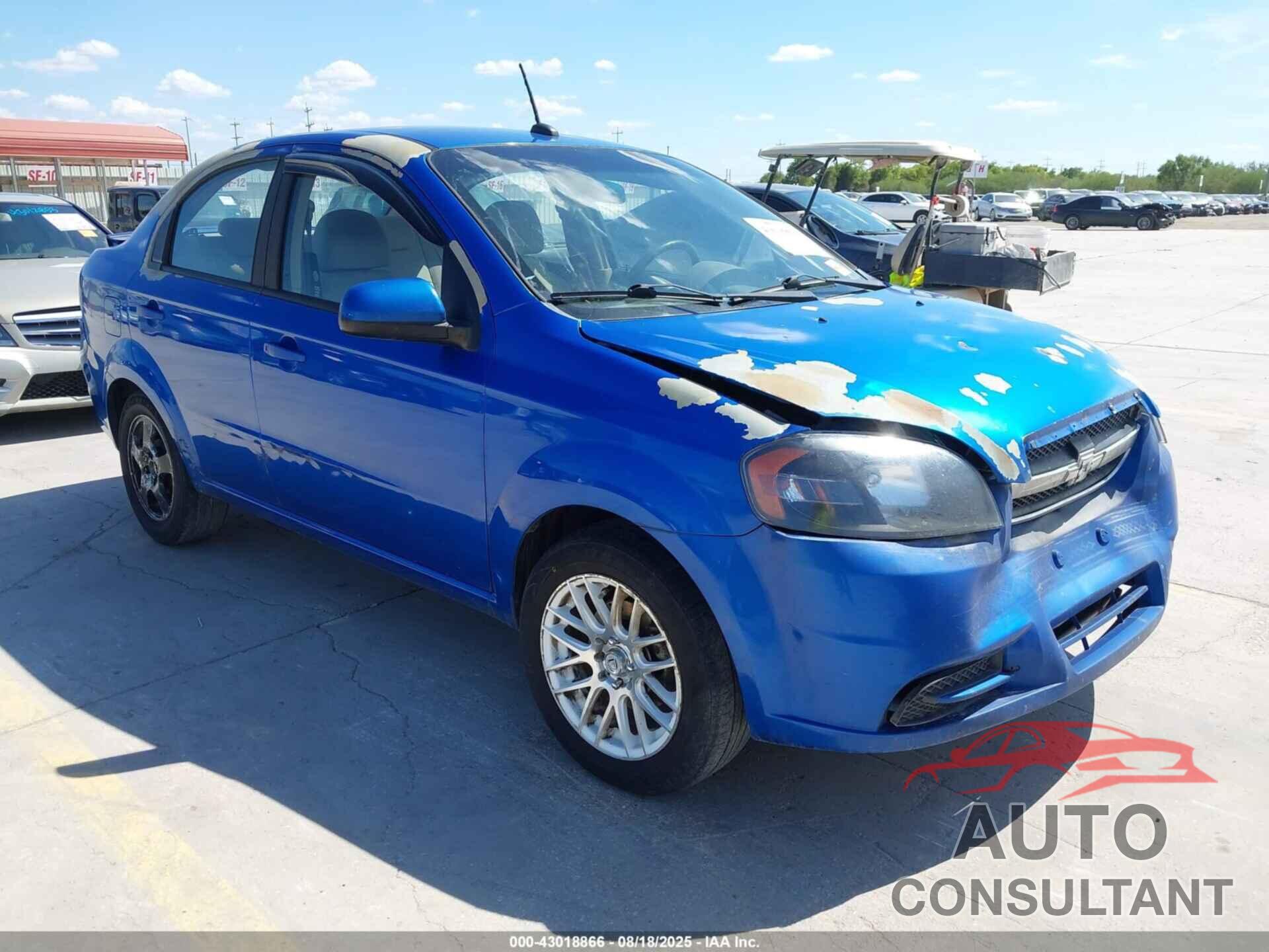 CHEVROLET AVEO 2011 - KL1TD5DEXBB235217