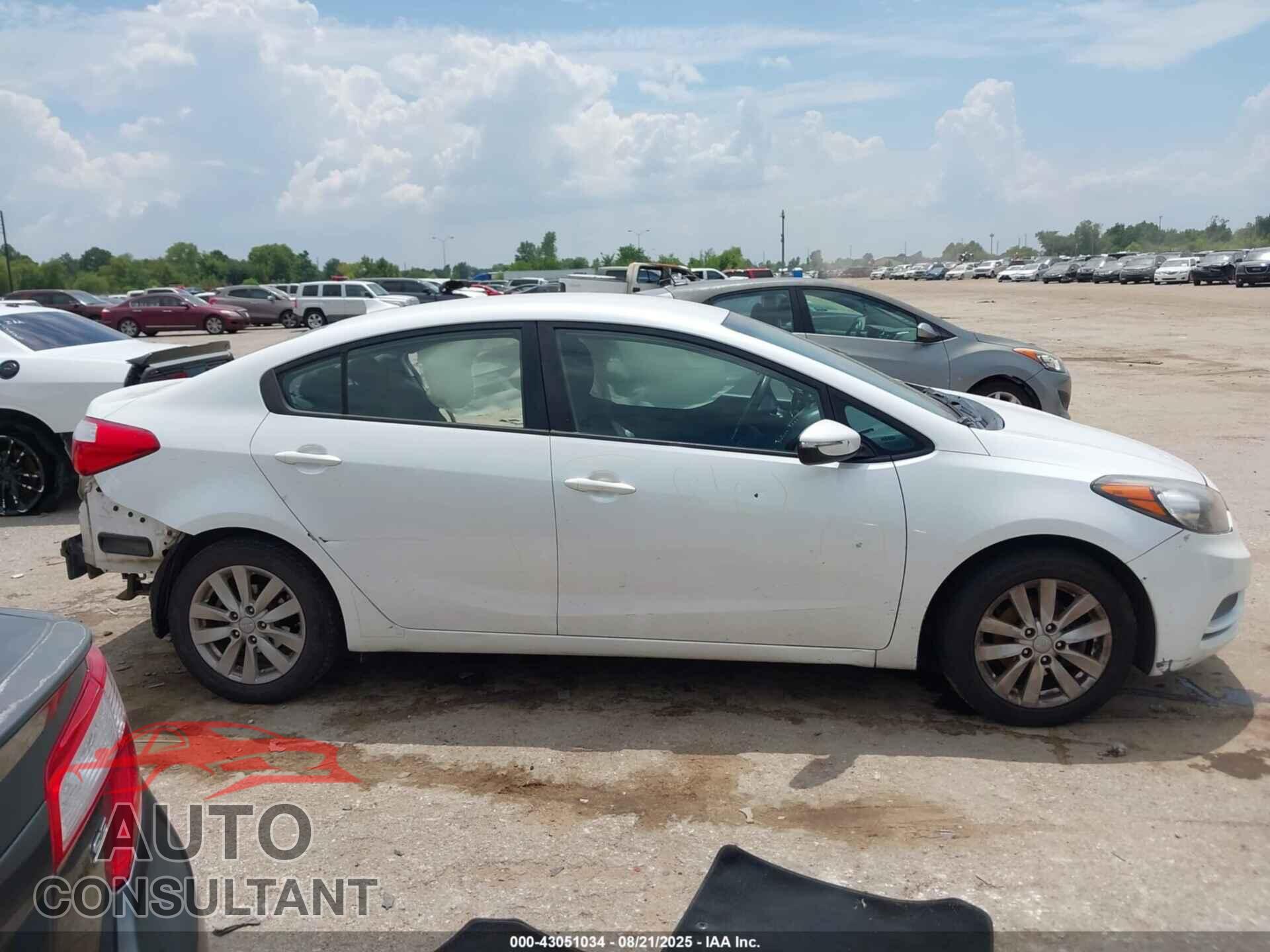 KIA FORTE 2015 - KNAFX4A60F5256860