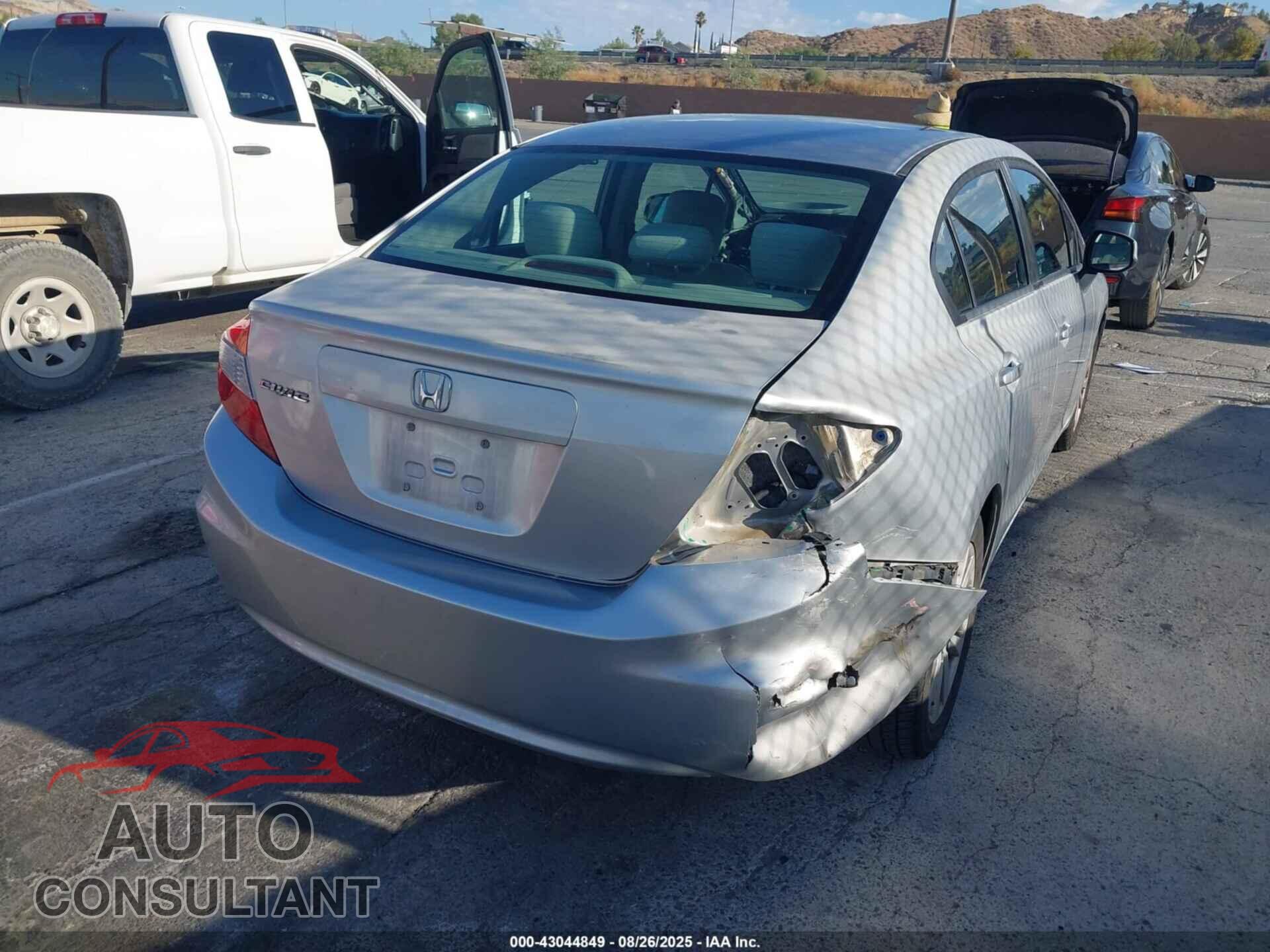 HONDA CIVIC 2012 - 2HGFB2F85CH302592