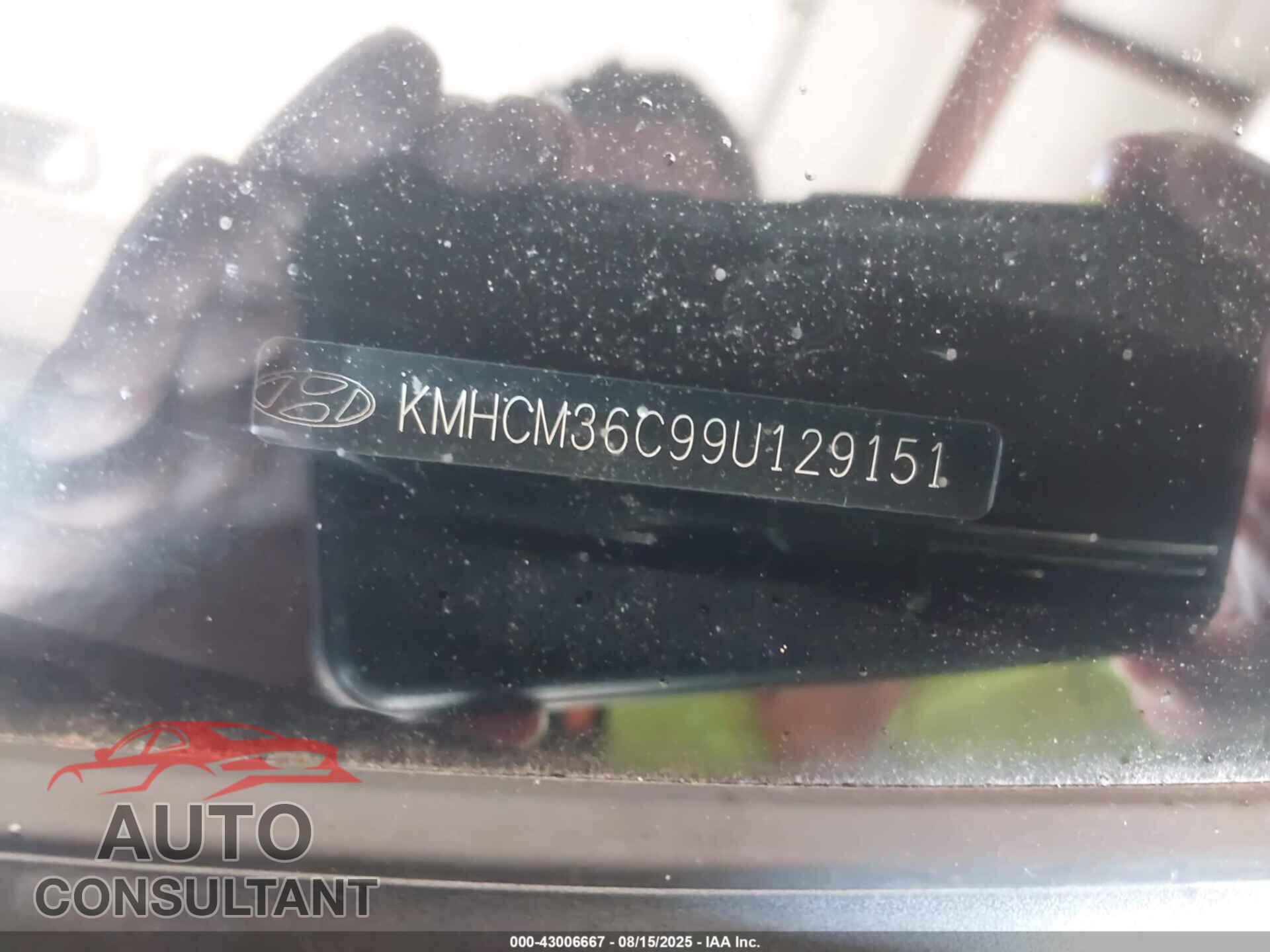 HYUNDAI ACCENT 2009 - KMHCM36C99U129151