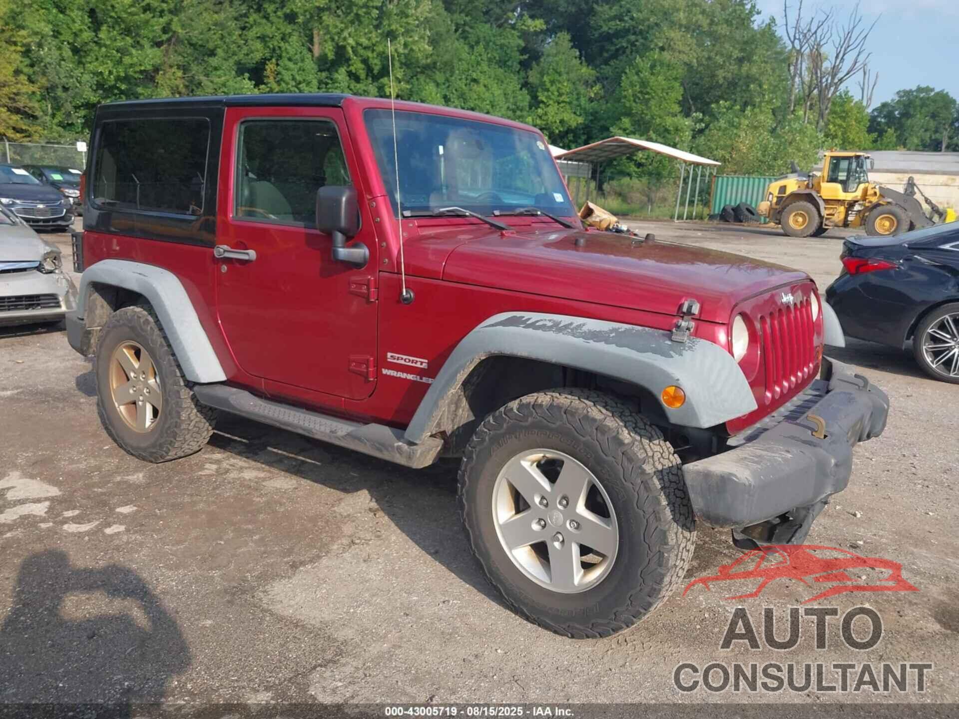JEEP WRANGLER 2011 - 1J4AA2D16BL540853
