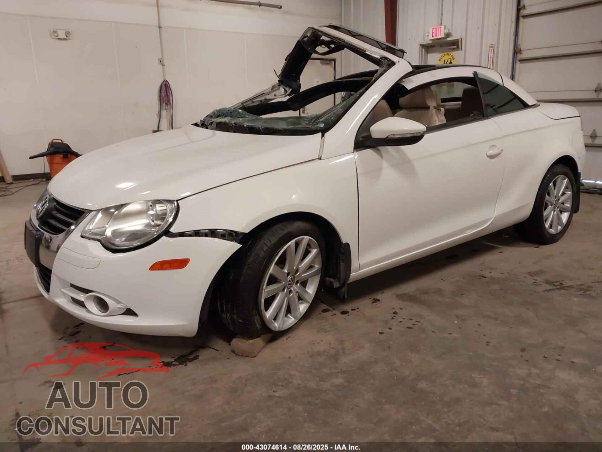 VOLKSWAGEN EOS 2009 - WVWBA71F09V020525