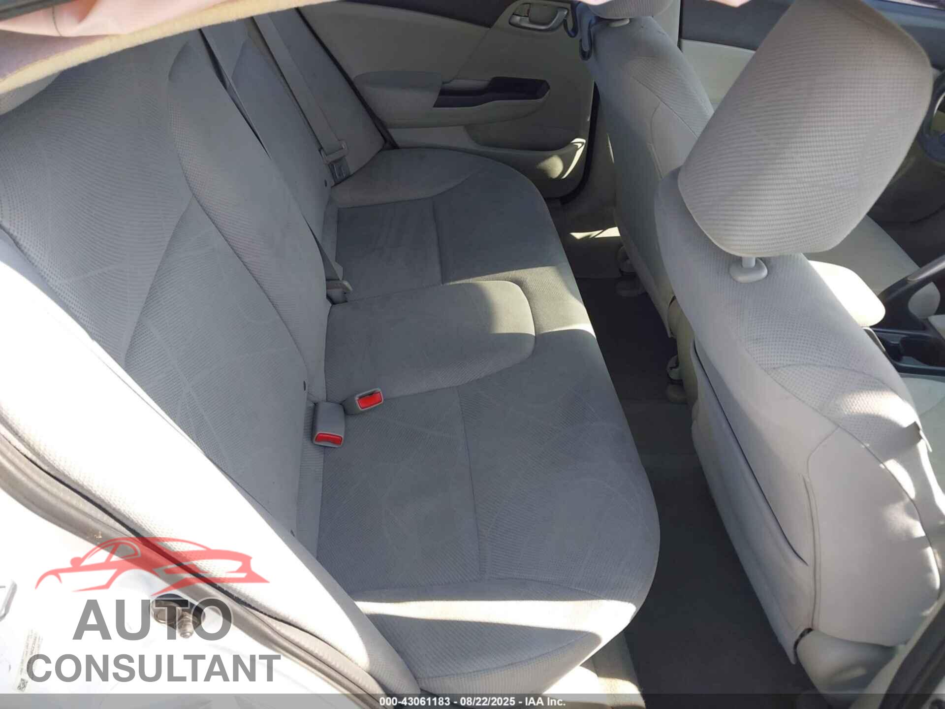 HONDA CIVIC 2012 - 19XFB2F58CE359479