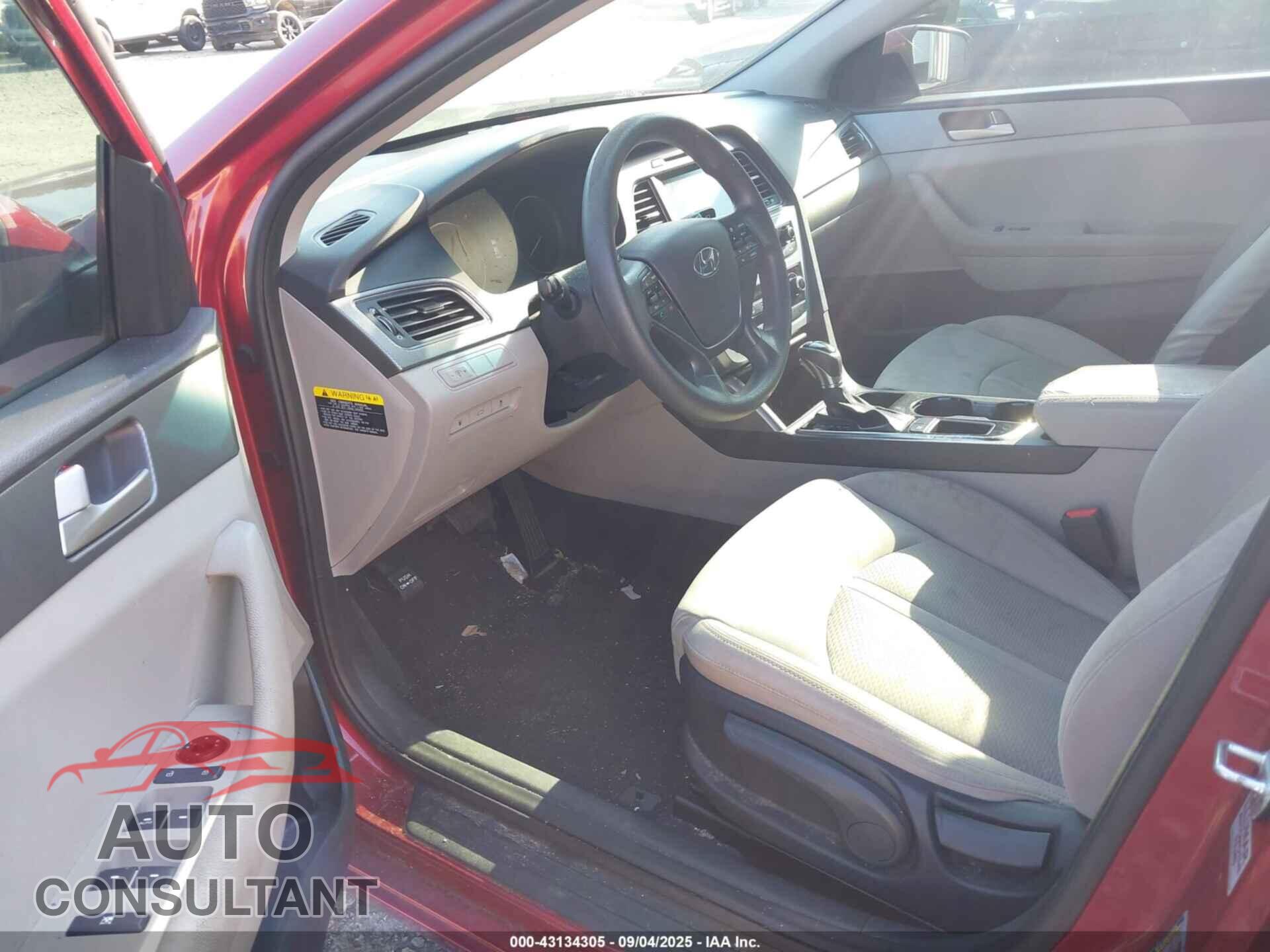 HYUNDAI SONATA 2016 - 5NPE24AF4GH382041