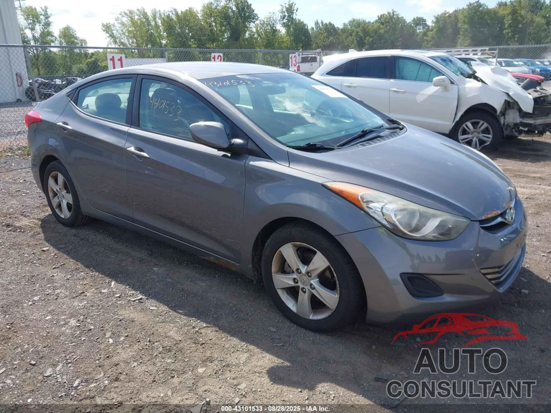 HYUNDAI ELANTRA 2011 - 5NPDH4AEXBH060708