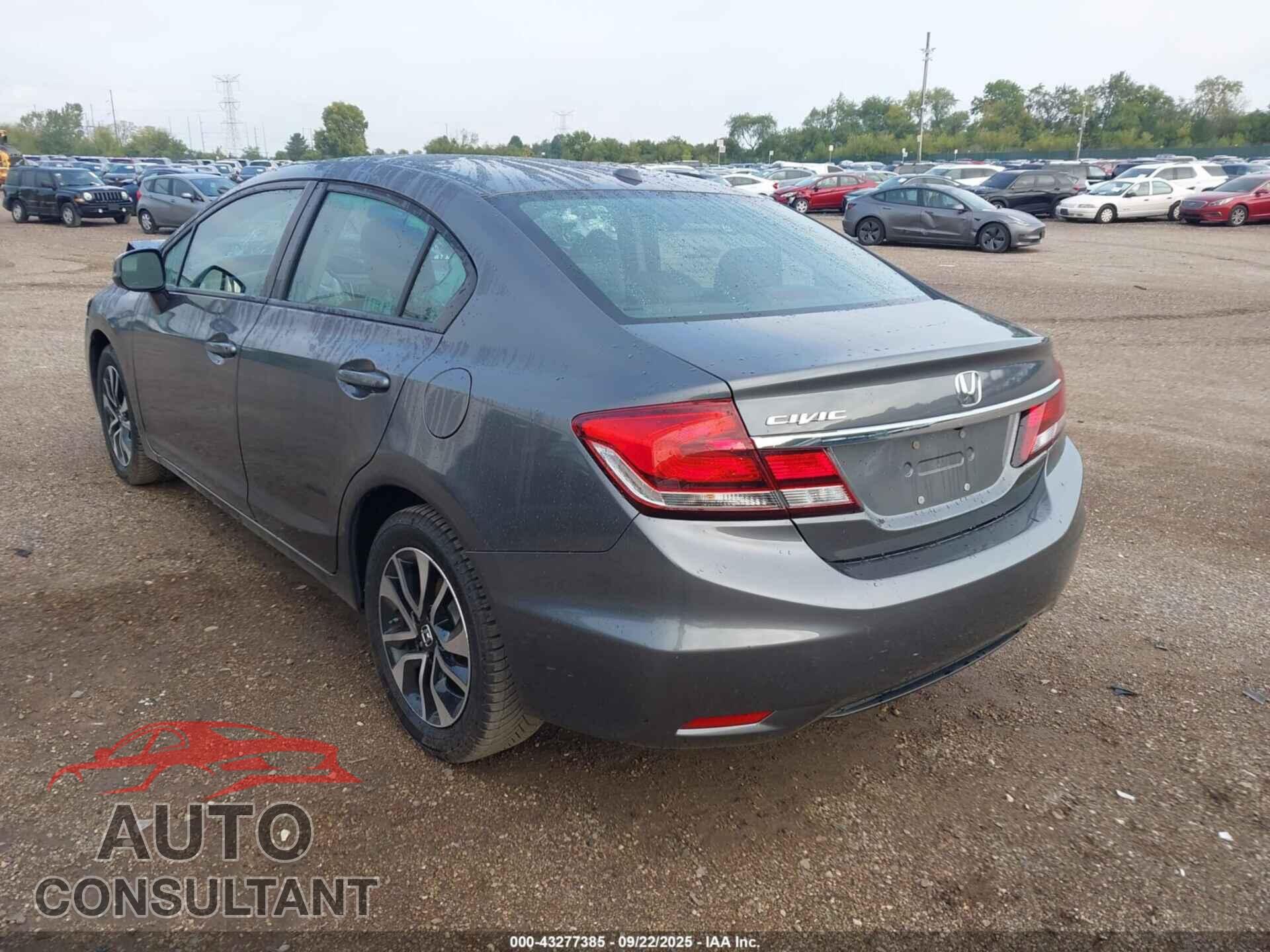 HONDA CIVIC 2013 - 19XFB2F96DE072615