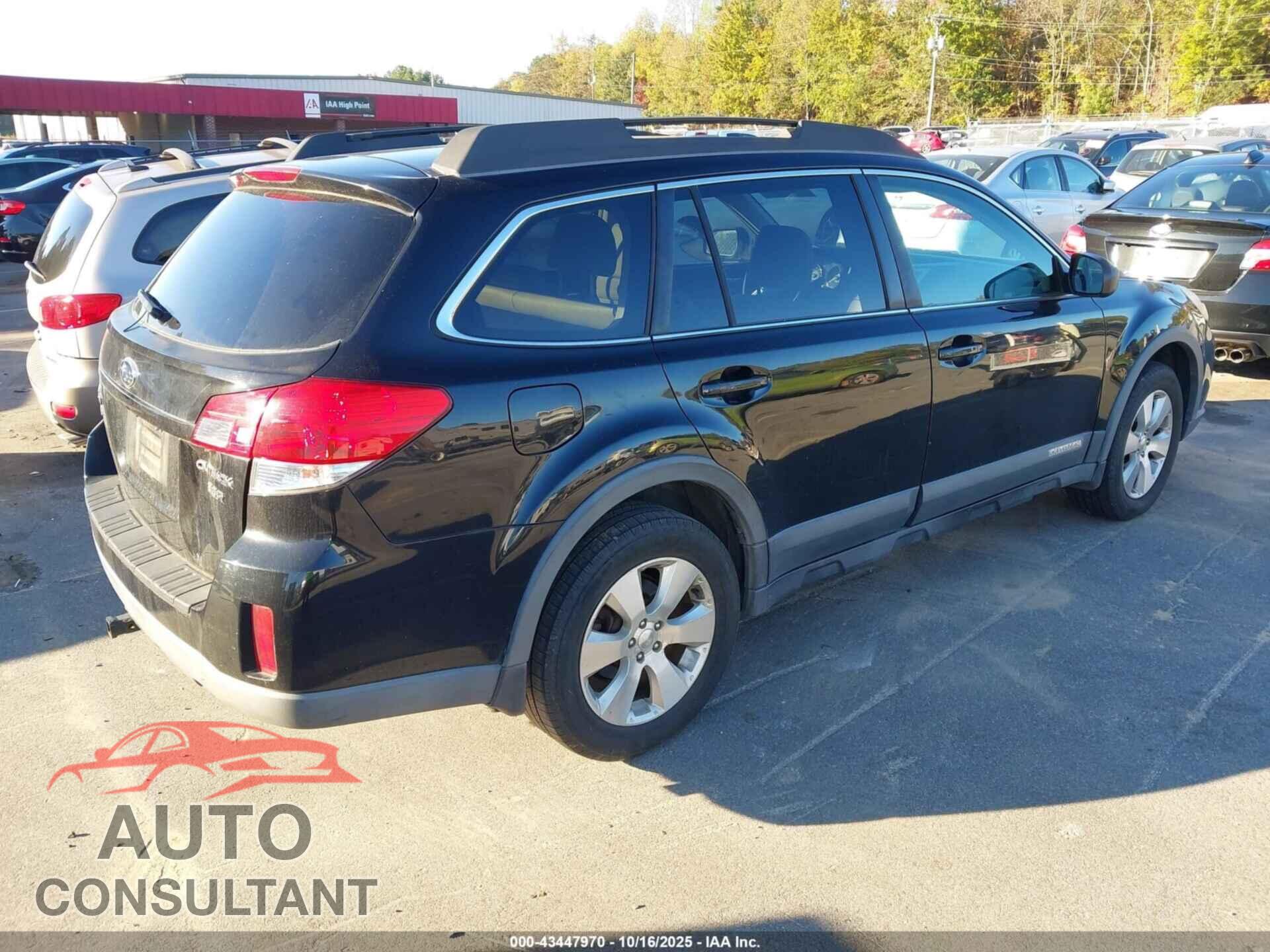 SUBARU OUTBACK 2010 - 4S4BREKC5A2369764