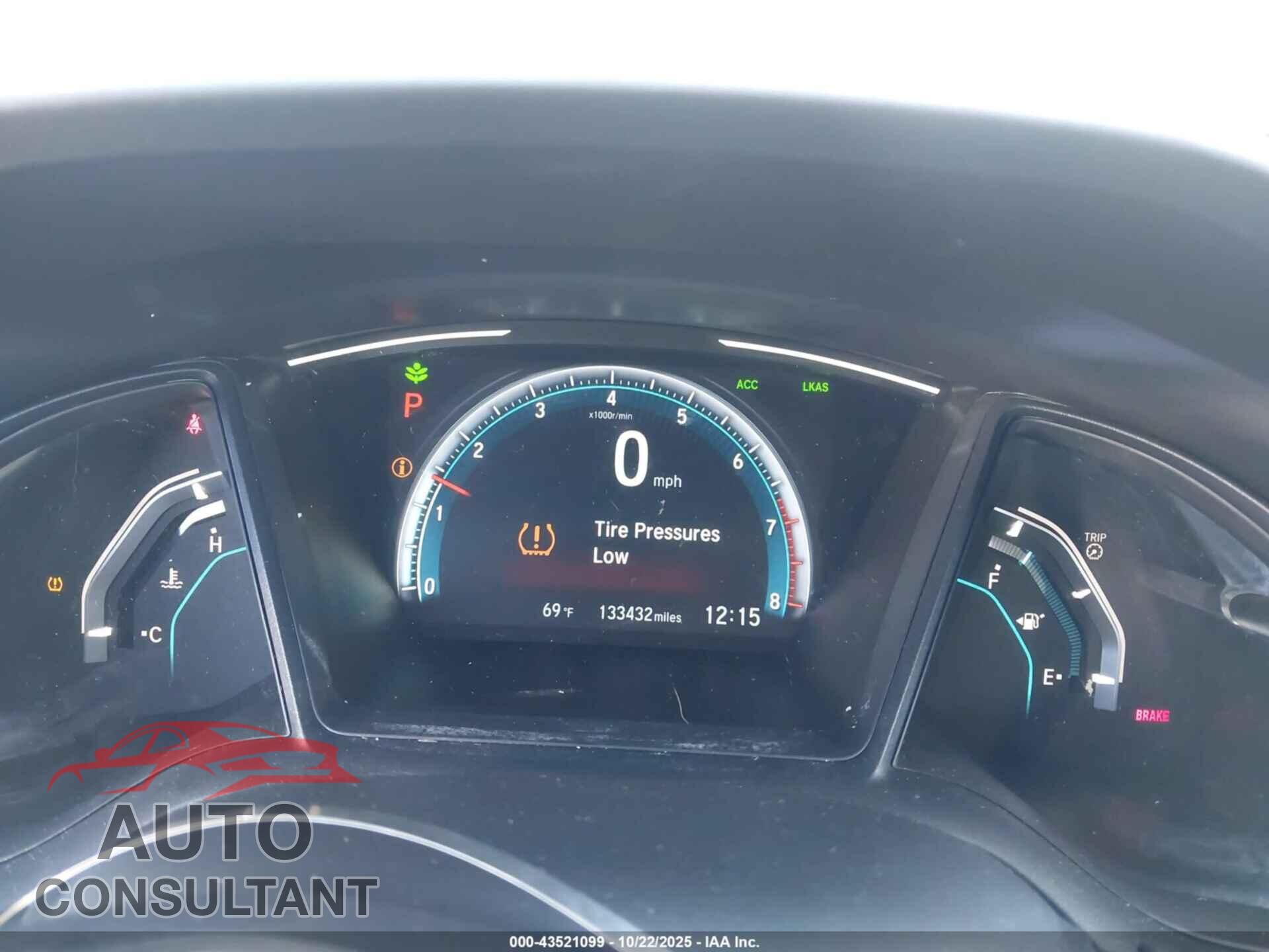 HONDA CIVIC 2020 - 2HGFC2F65LH595986