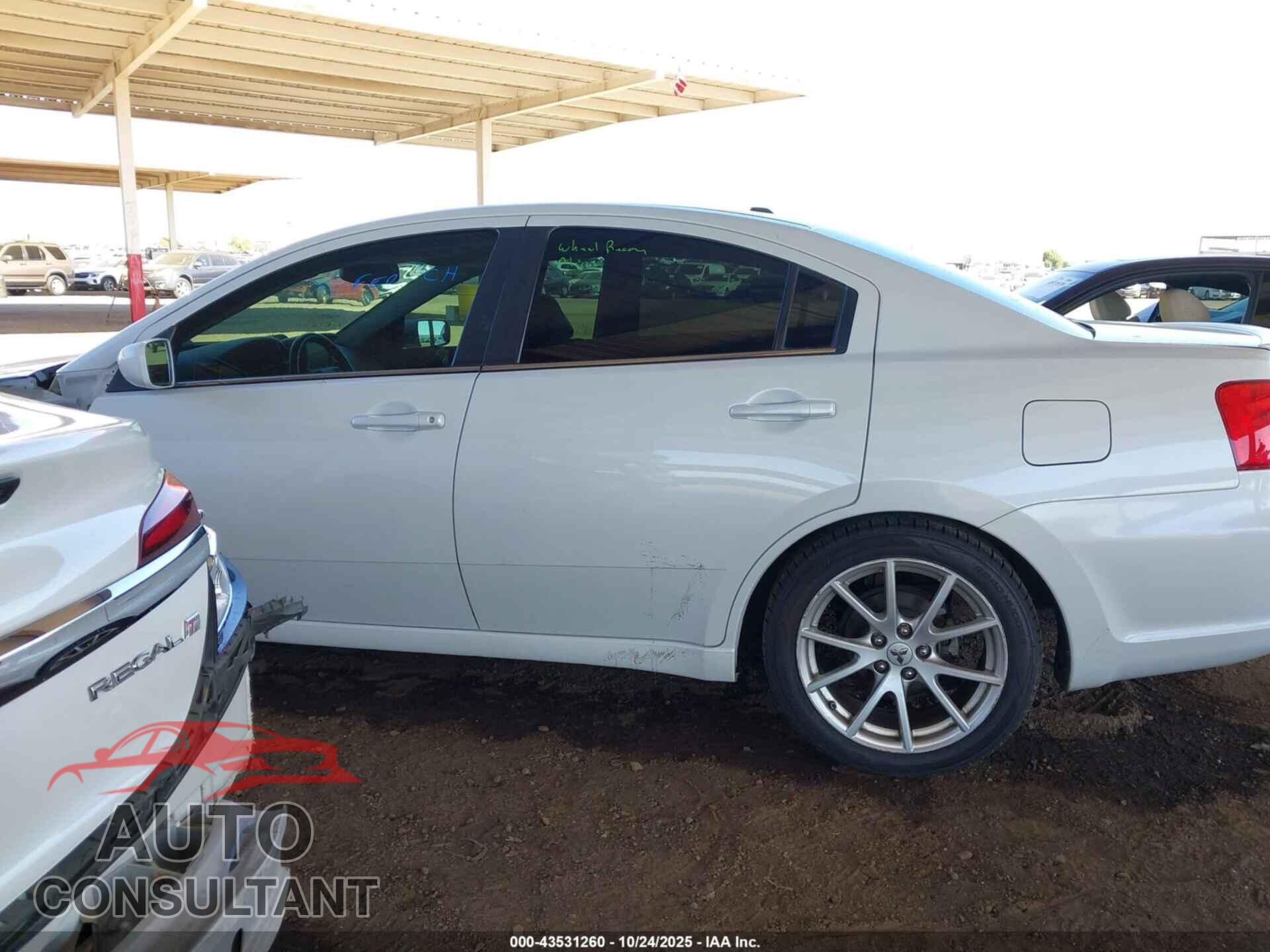 MITSUBISHI GALANT 2012 - 4A32B3FF7CE009539