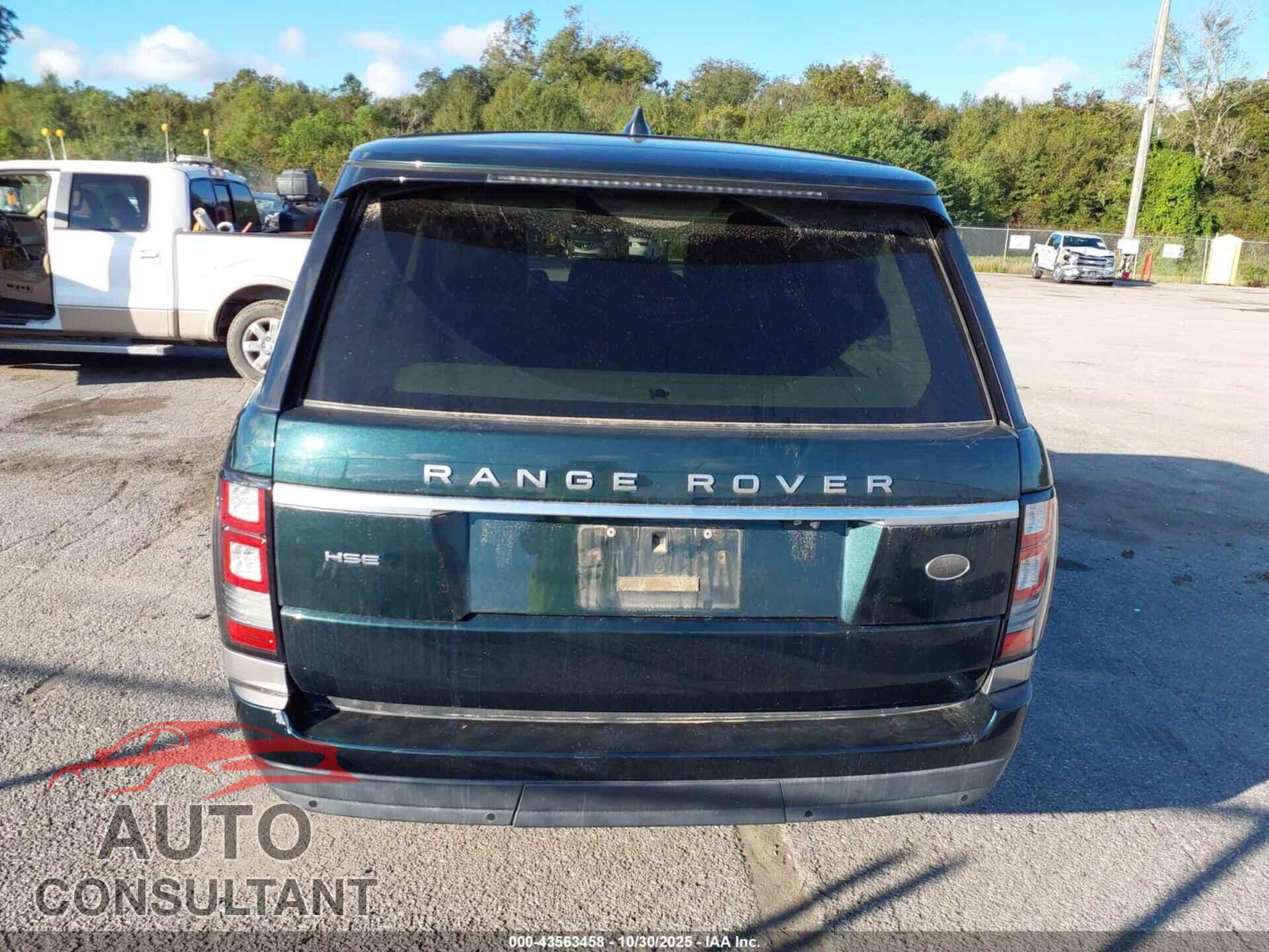 LAND ROVER RANGE ROVER 2017 - SALGS2FV6HA328271