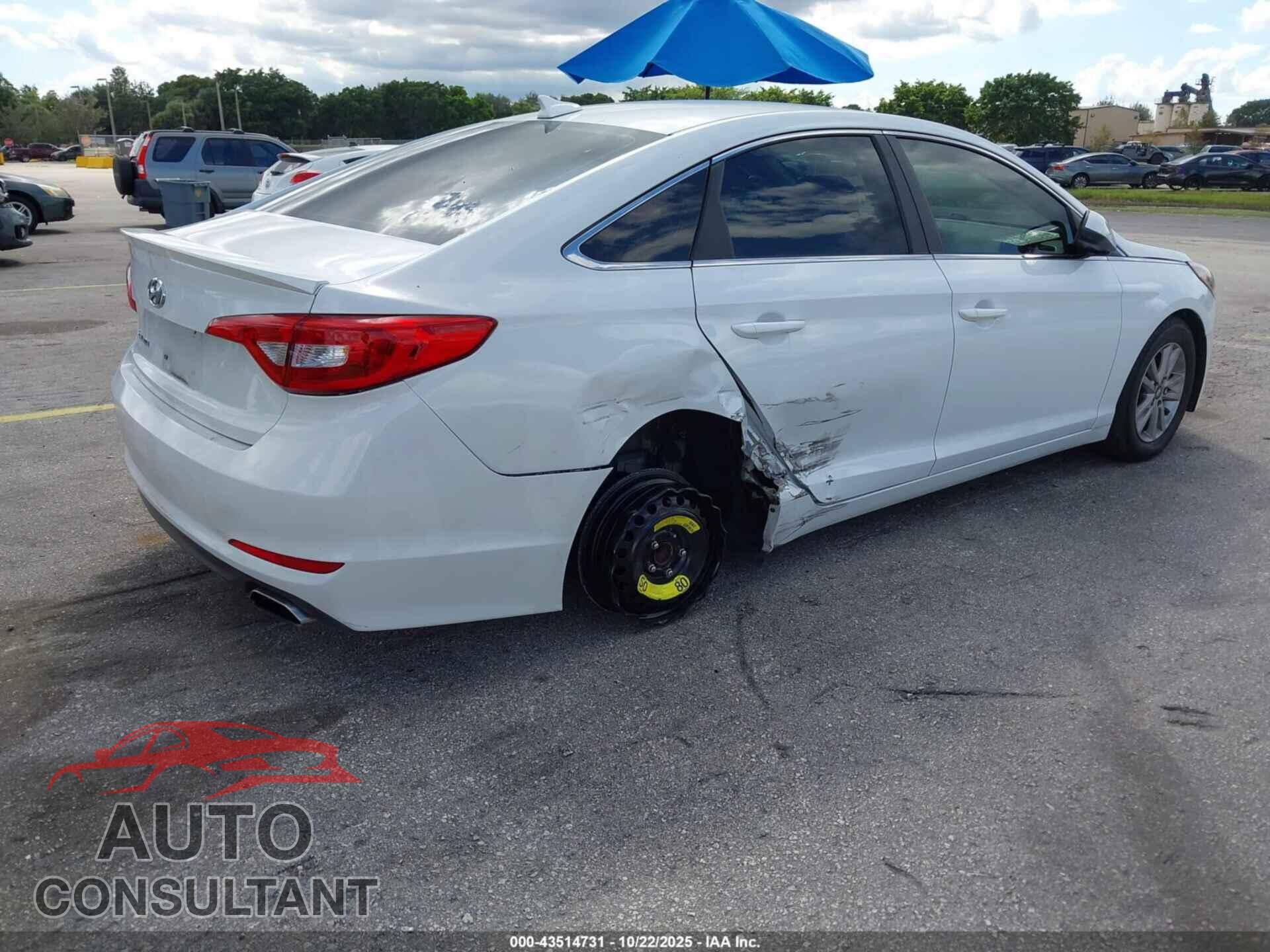 HYUNDAI SONATA 2015 - 5NPE24AF4FH212048