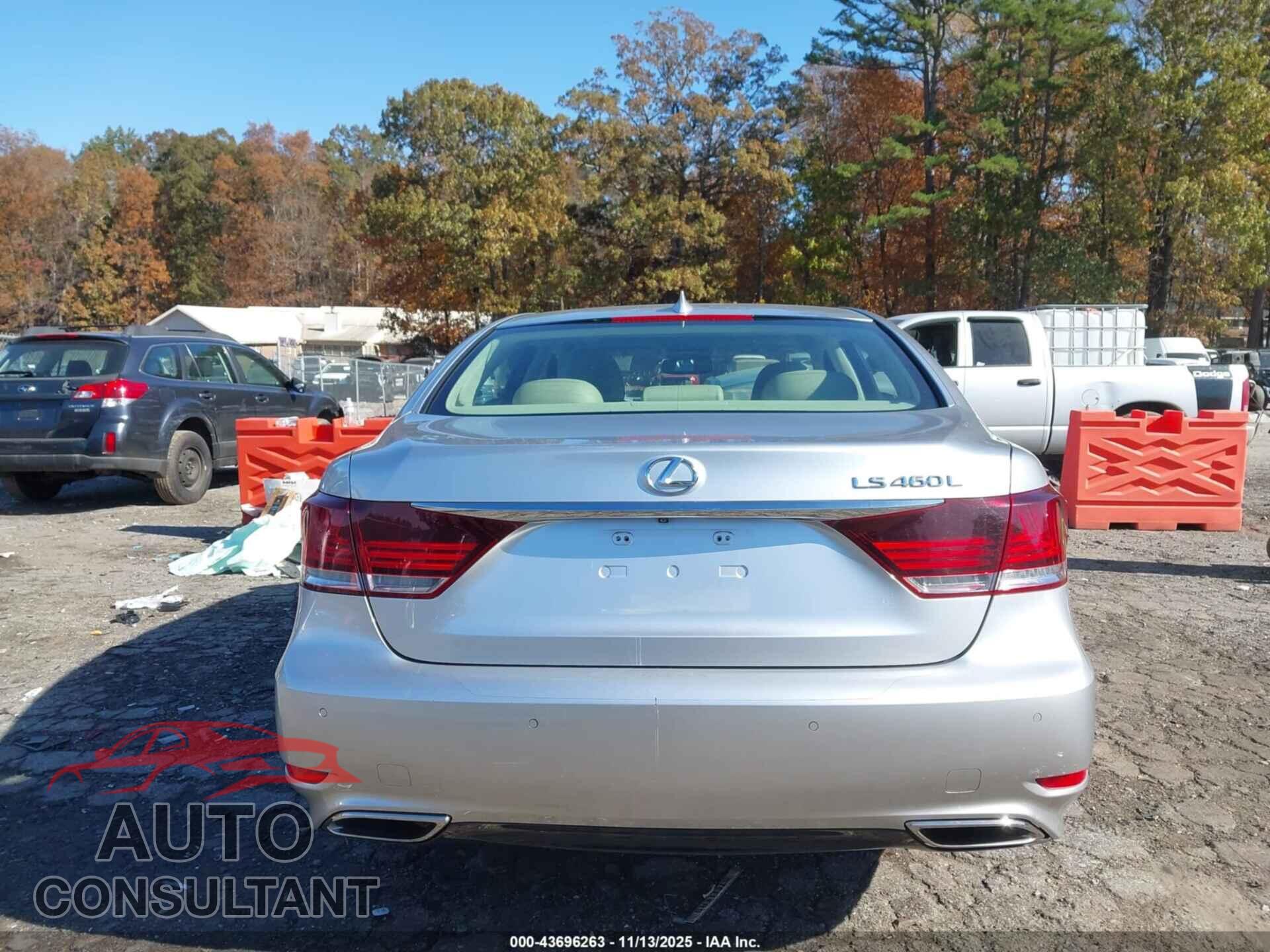 LEXUS LS 460 2014 - JTHGL5EF9E5053398
