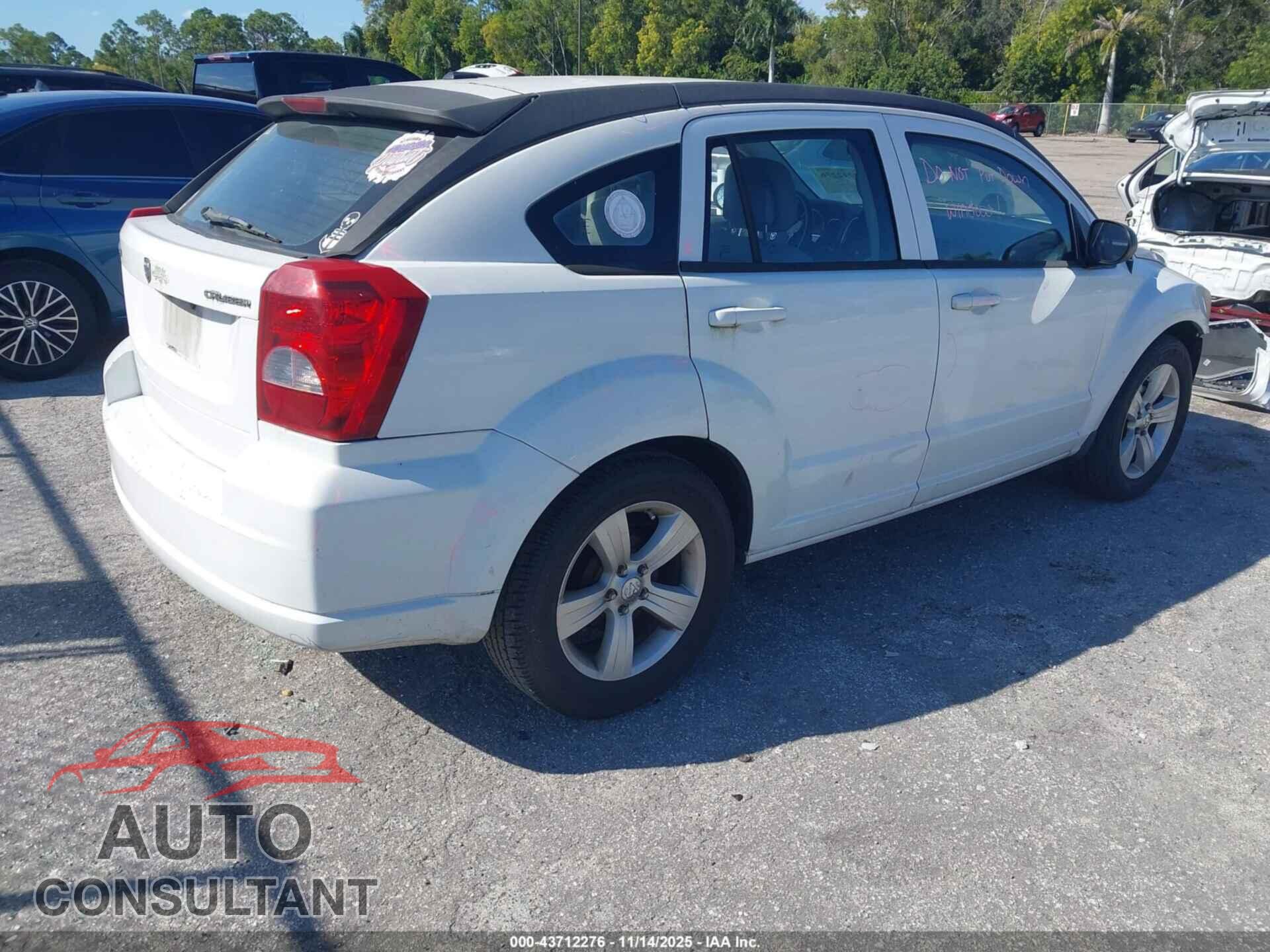 DODGE CALIBER 2011 - 1B3CB3HA0BD120836