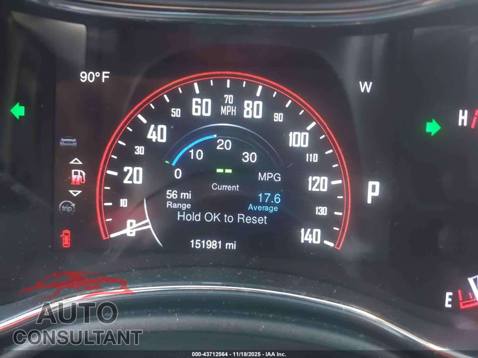 DODGE DURANGO 2015 - 1C4RDHDGXFC709382