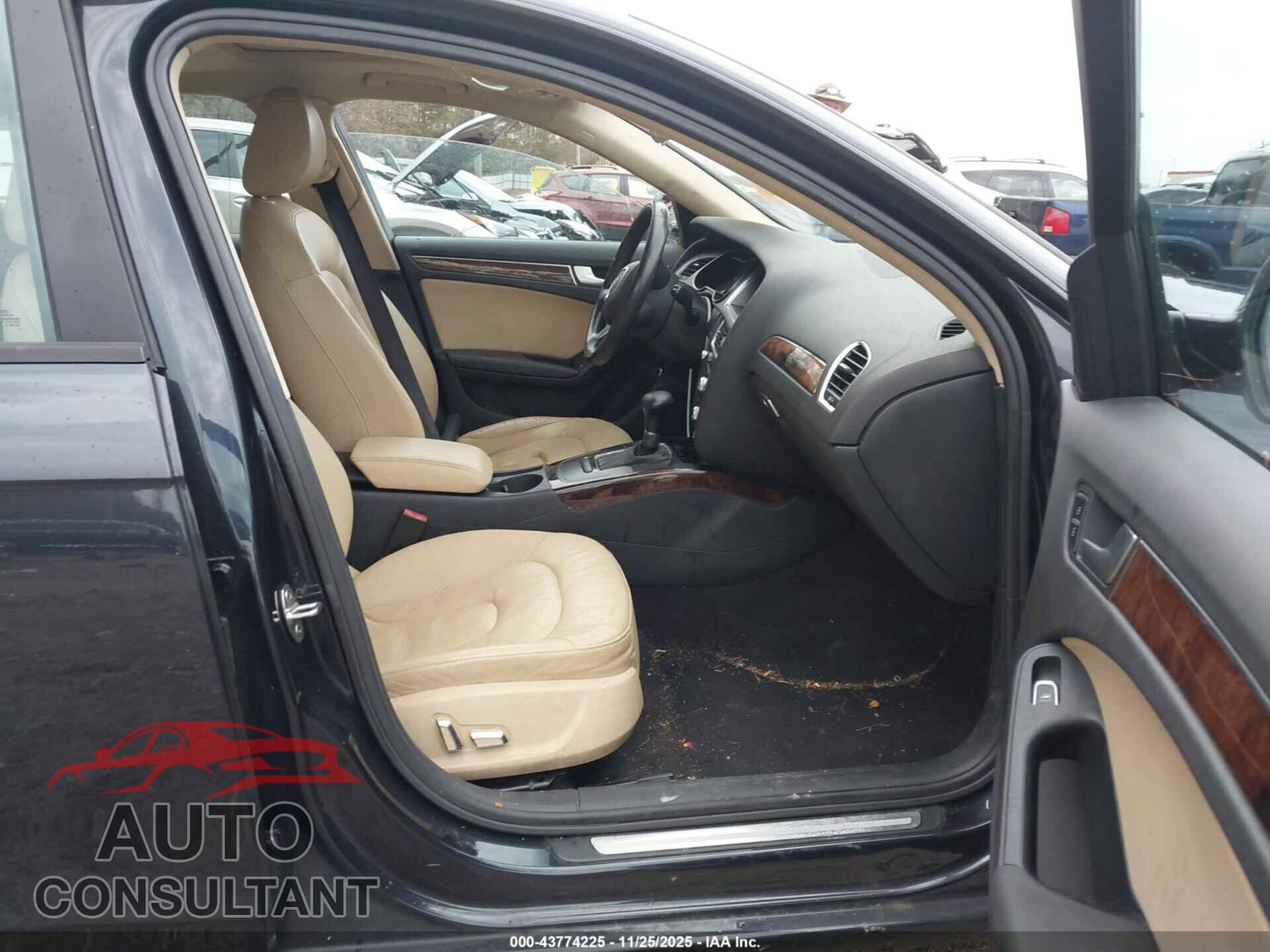 AUDI A4 2013 - WAUAFAFL5DA107360