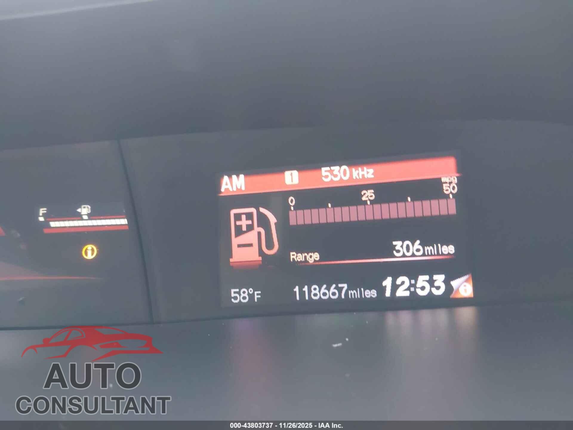 HONDA CIVIC 2015 - 2HGFB6E50FH708606