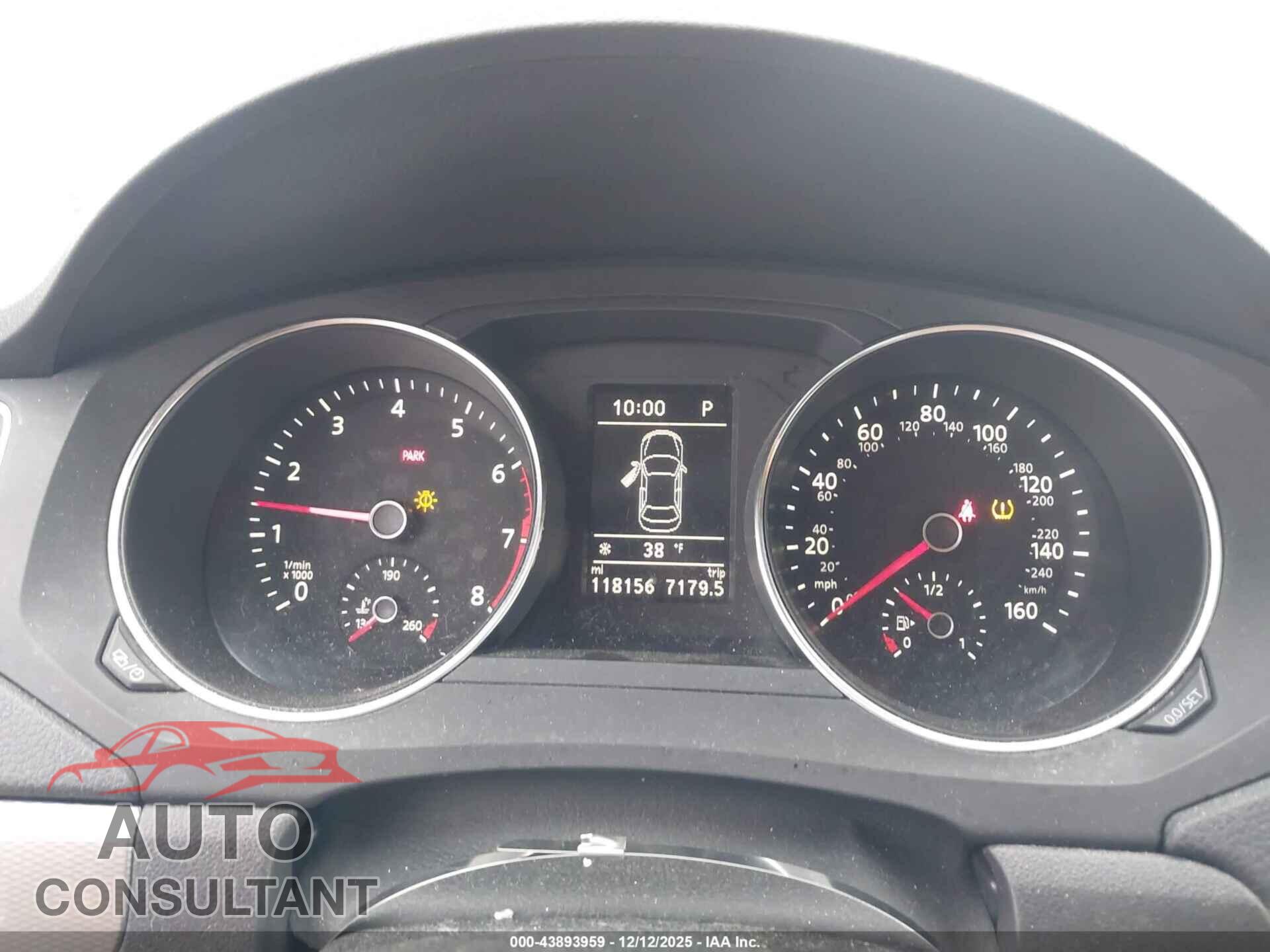 VOLKSWAGEN JETTA 2017 - 3VWDB7AJ7HM314486