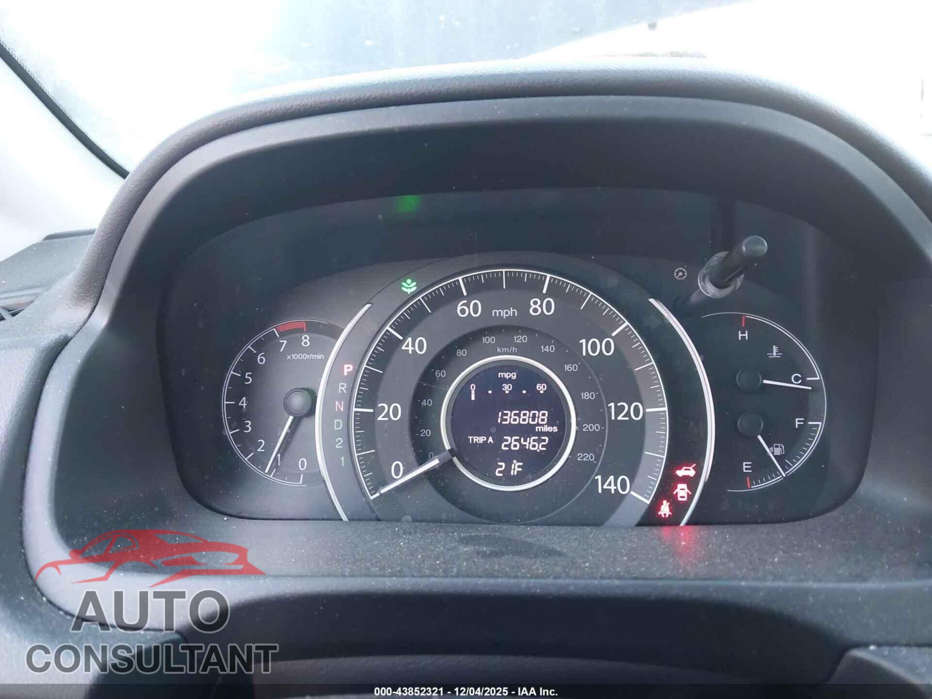 HONDA CR-V 2014 - 5J6RM4H79EL014788
