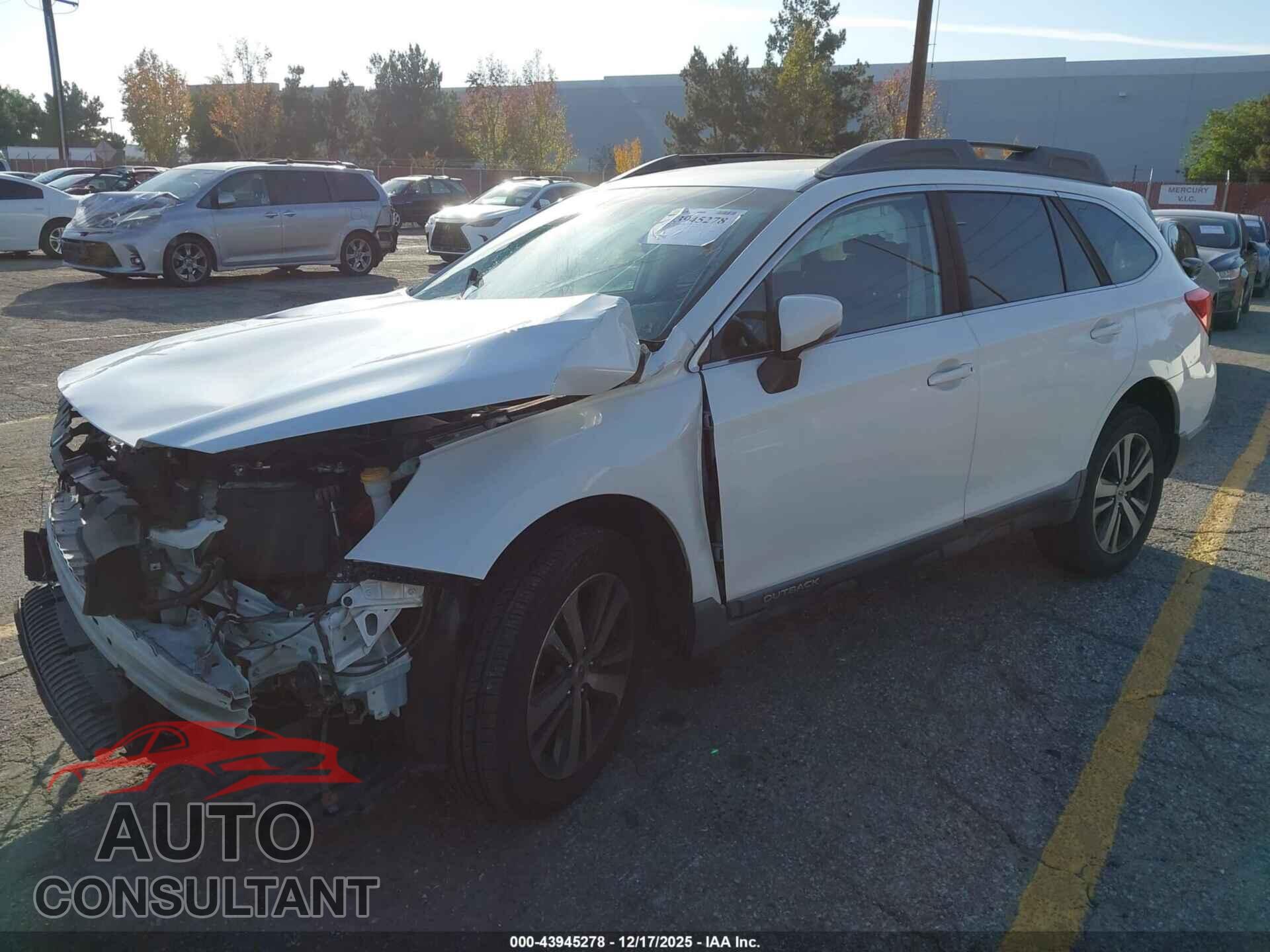 SUBARU OUTBACK 2019 - 4S4BSANC1K3324504