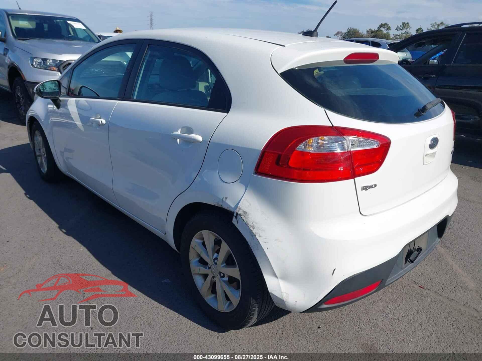 KIA RIO5 2012 - KNADN5A35C6039819