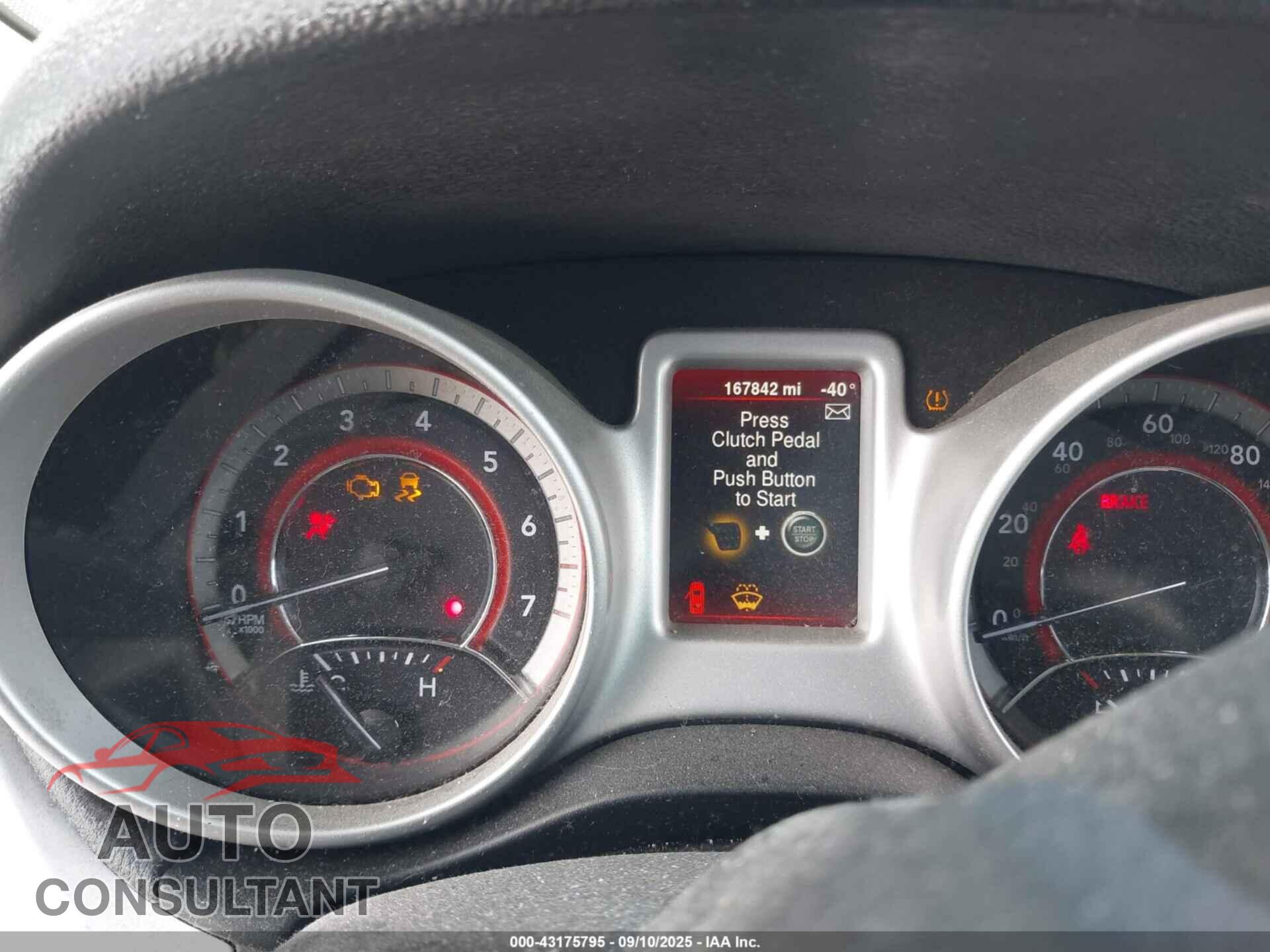 DODGE JOURNEY 2016 - 3C4PDCBG9GT206249