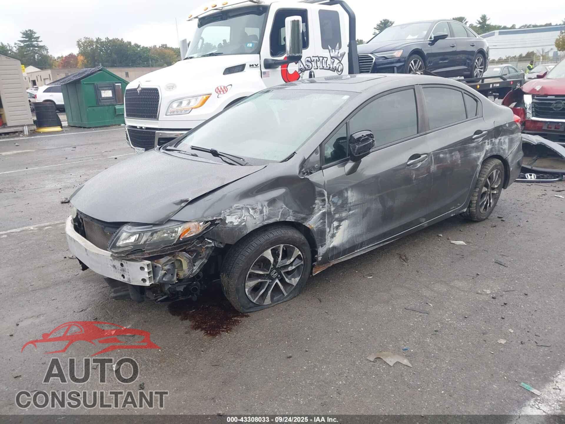 HONDA CIVIC 2013 - 2HGFB2F8XDH518620