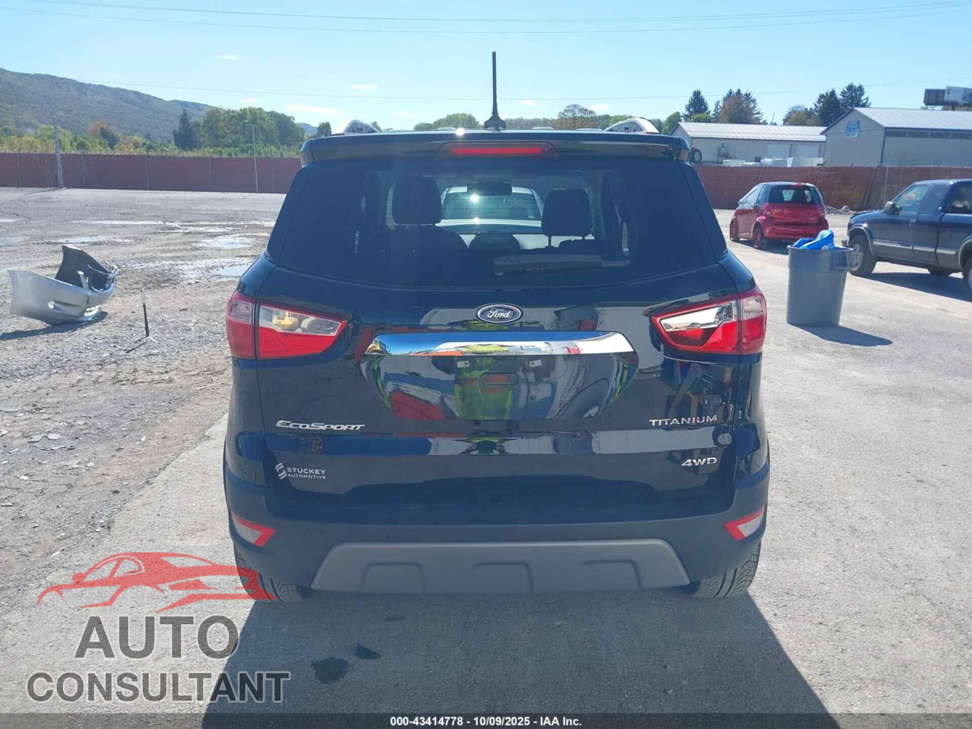 FORD ECOSPORT 2021 - MAJ6S3KL1MC403234