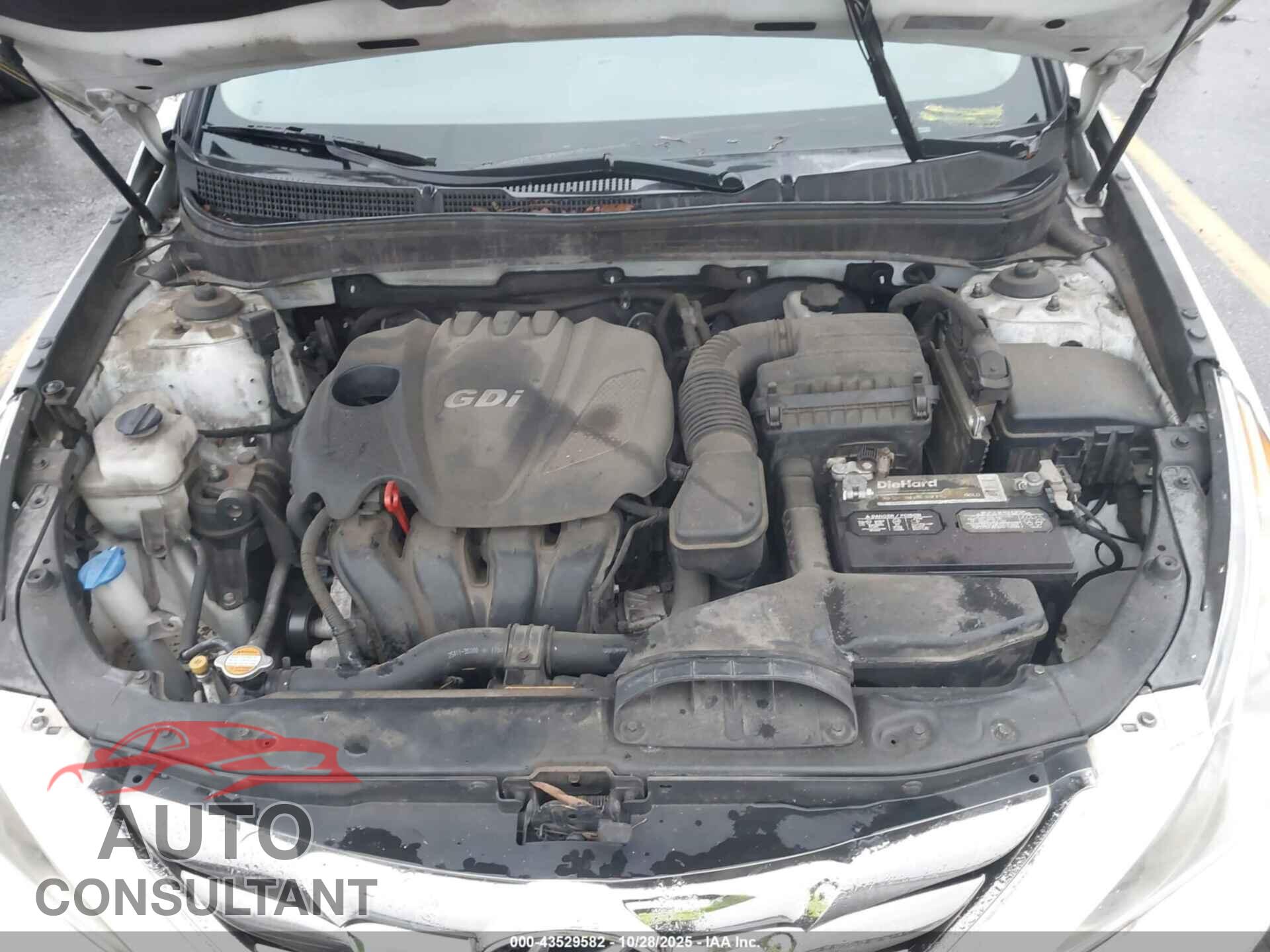 HYUNDAI SONATA 2012 - 5NPEC4AC8CH315018