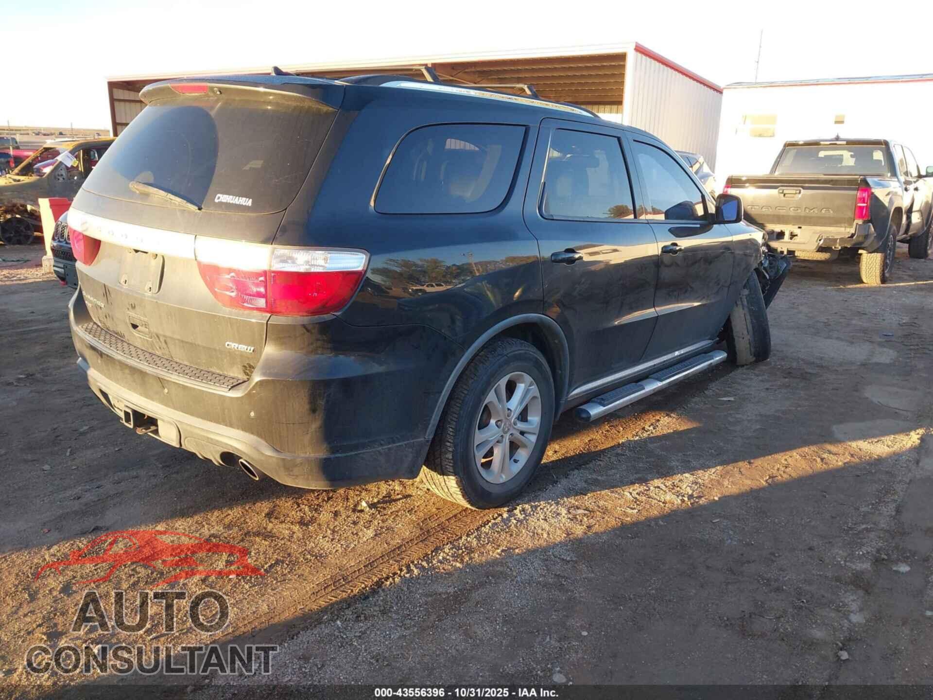 DODGE DURANGO 2011 - 1D4SE4GT8BC595041