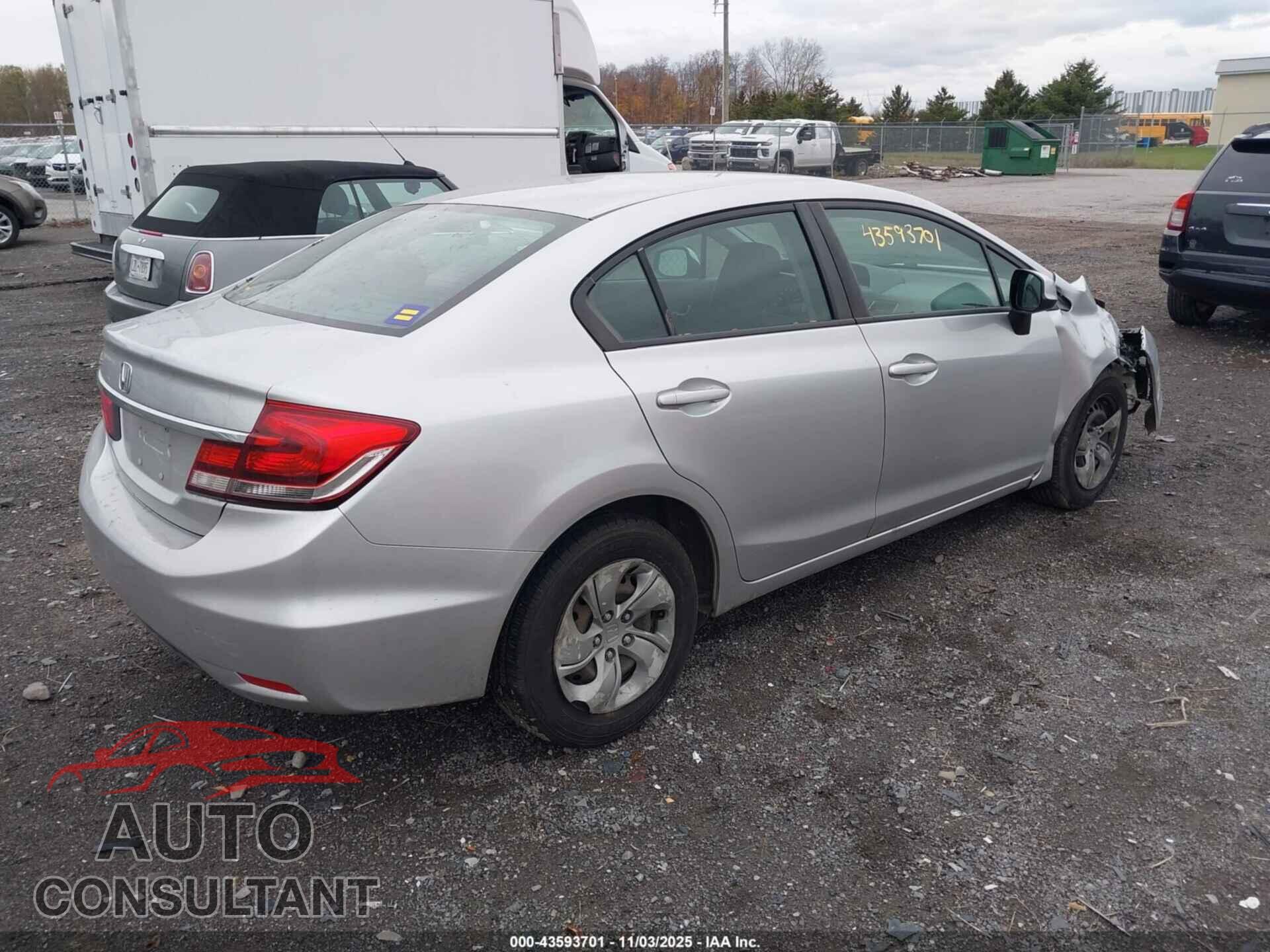 HONDA CIVIC 2013 - 19XFB2F5XDE217412