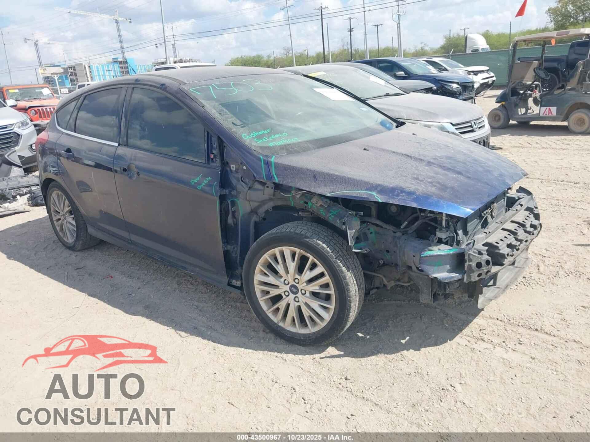 FORD FOCUS 2016 - 1FADP3N2XGL356169