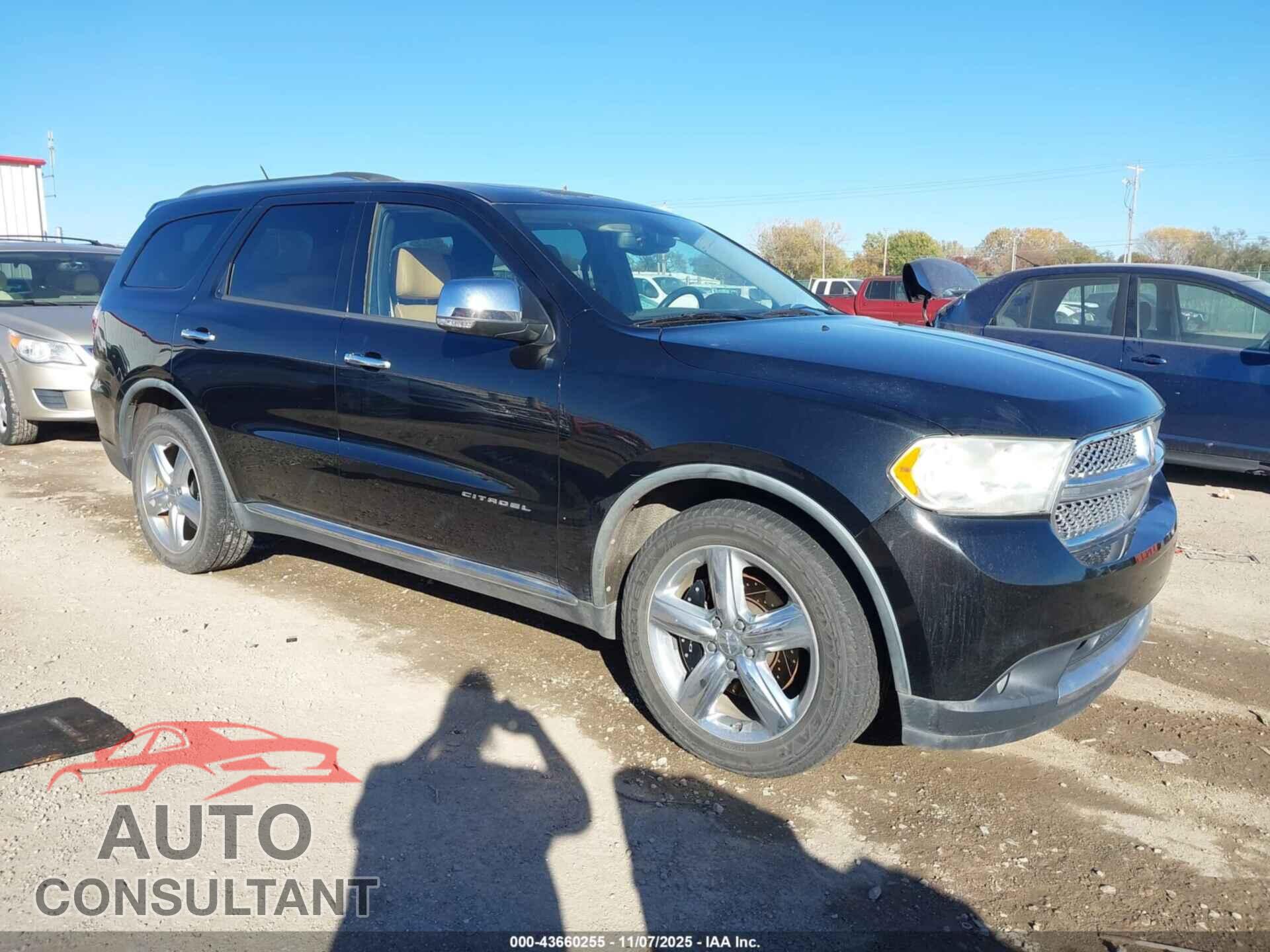 DODGE DURANGO 2011 - 1D4SE5GT1BC699957