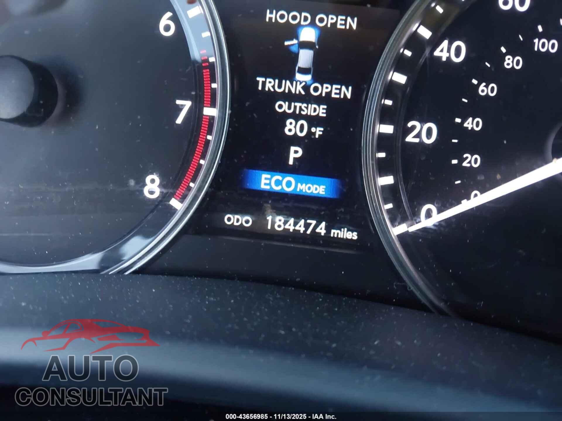 LEXUS GS 350 2015 - JTHBE1BL5FA009379