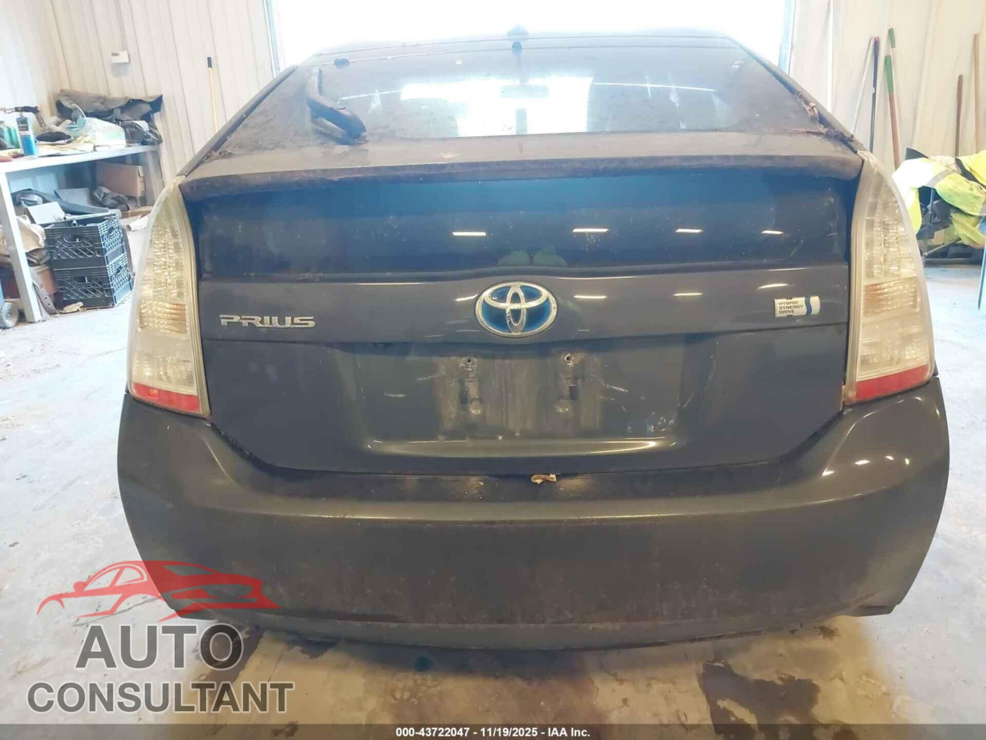 TOYOTA PRIUS 2011 - JTDKN3DU6B1353316
