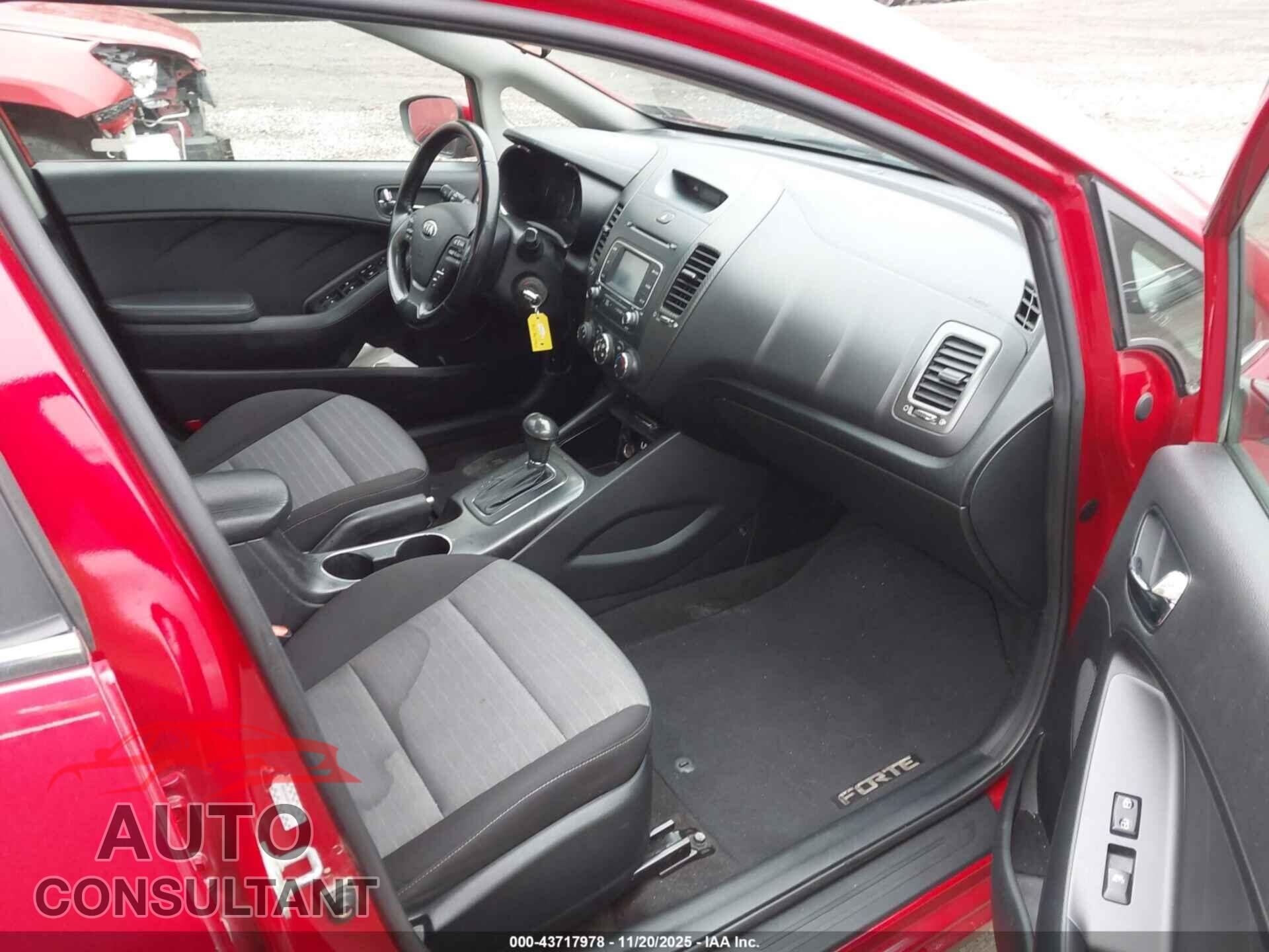 KIA FORTE 2014 - KNAFX4A80E5113908