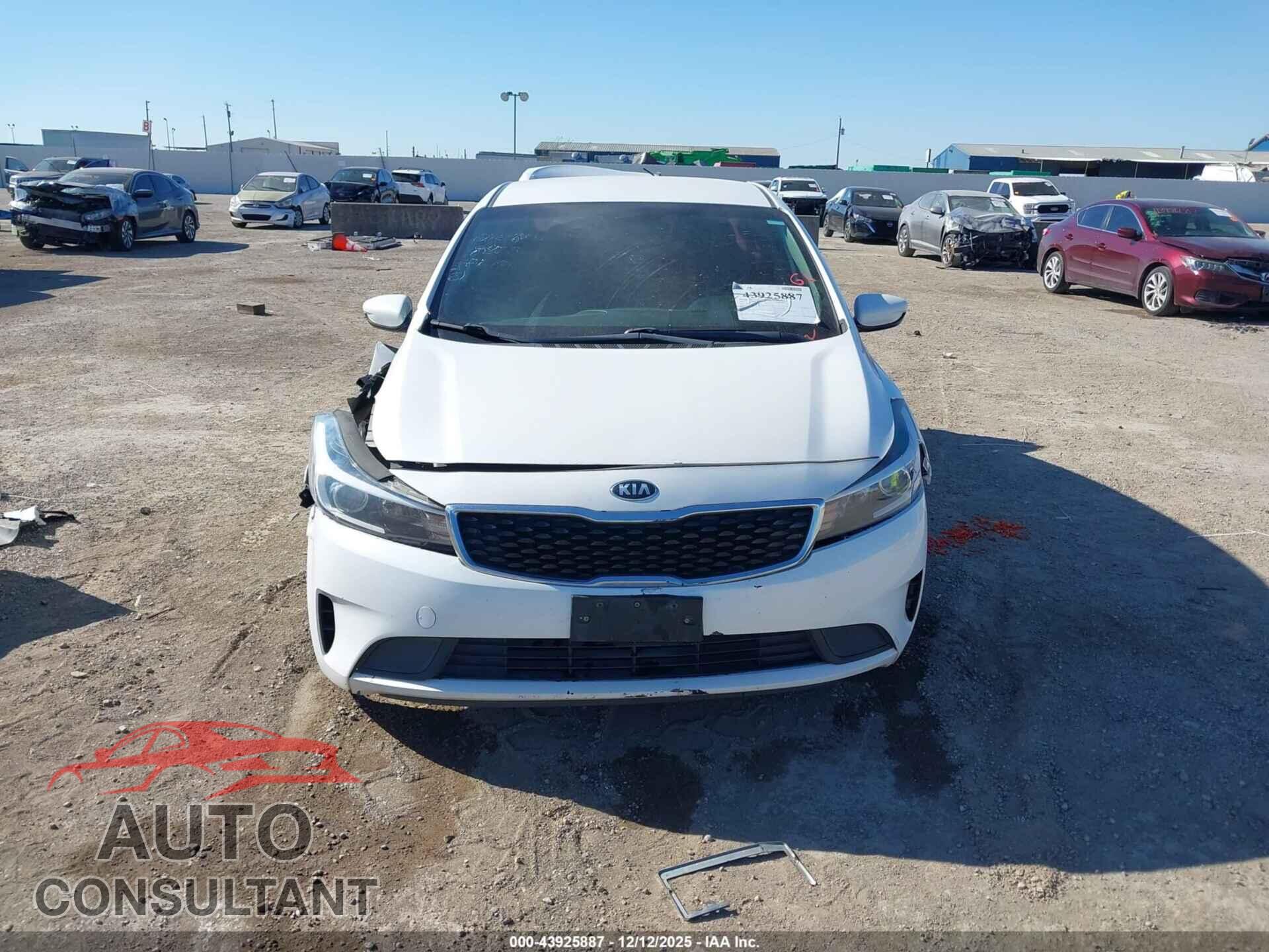 KIA FORTE 2018 - 3KPFL4A72JE191692