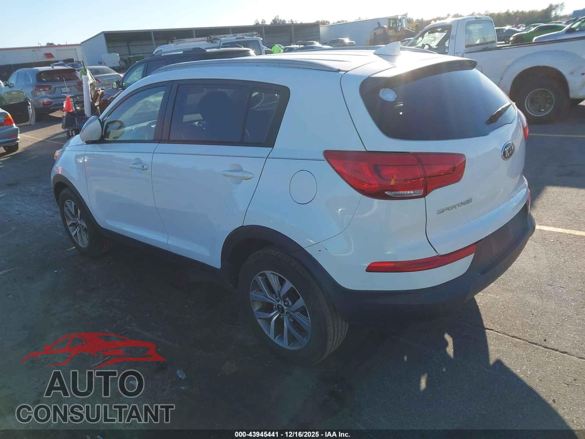KIA SPORTAGE 2014 - KNDPB3AC4E7582704