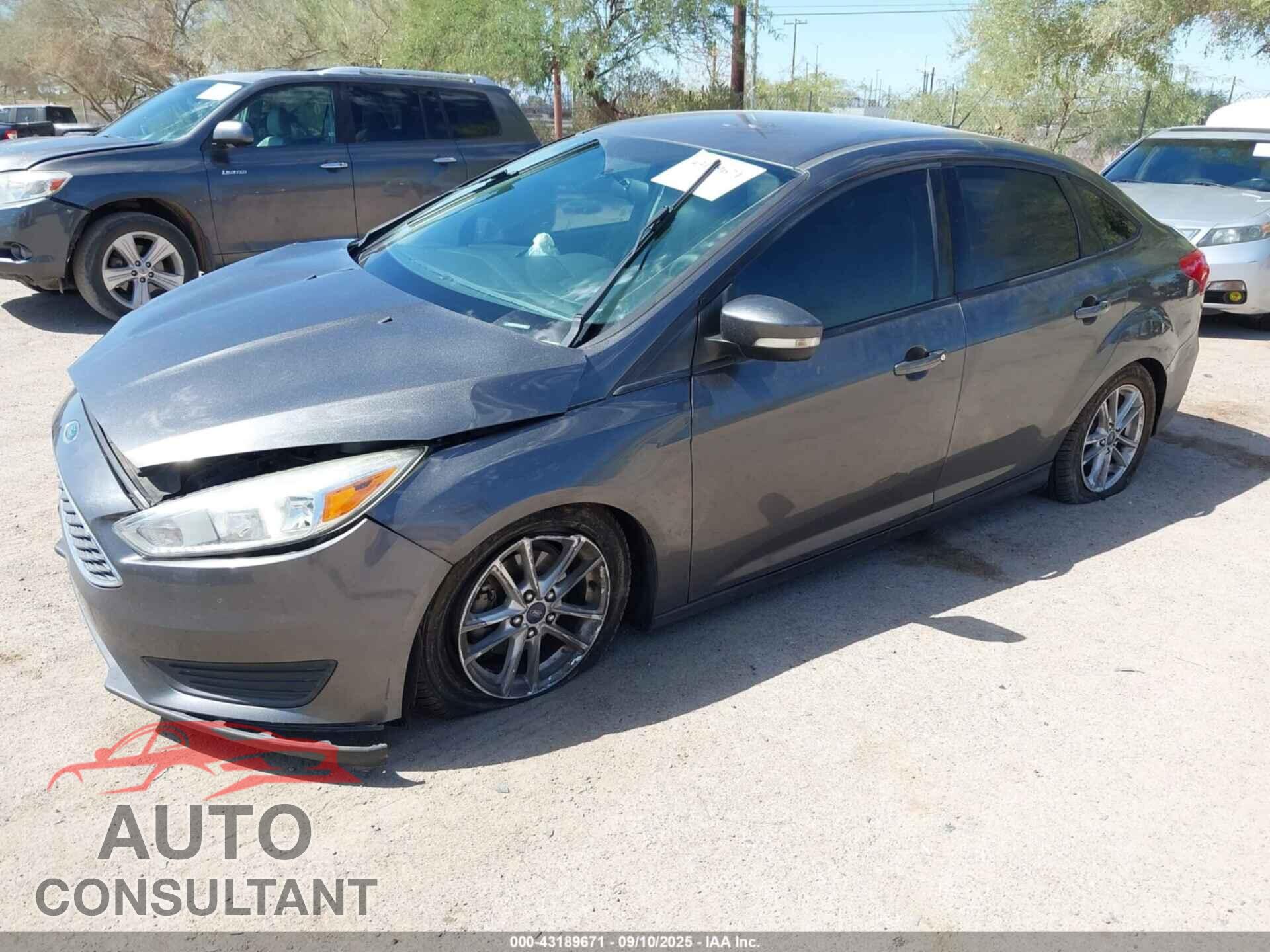 FORD FOCUS 2016 - 1FADP3F25GL276051