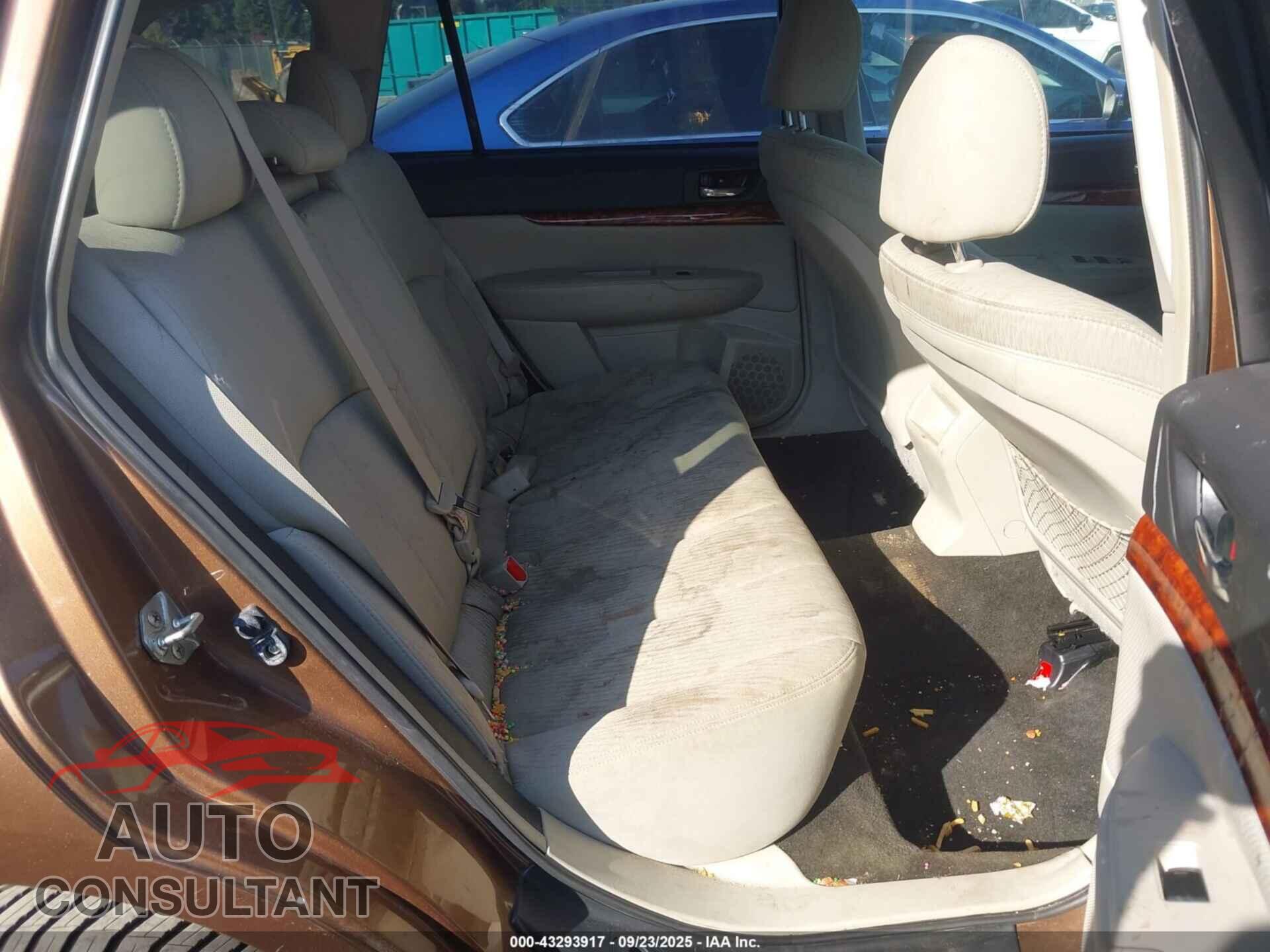 SUBARU OUTBACK 2011 - 4S4BRBFC9B3335377
