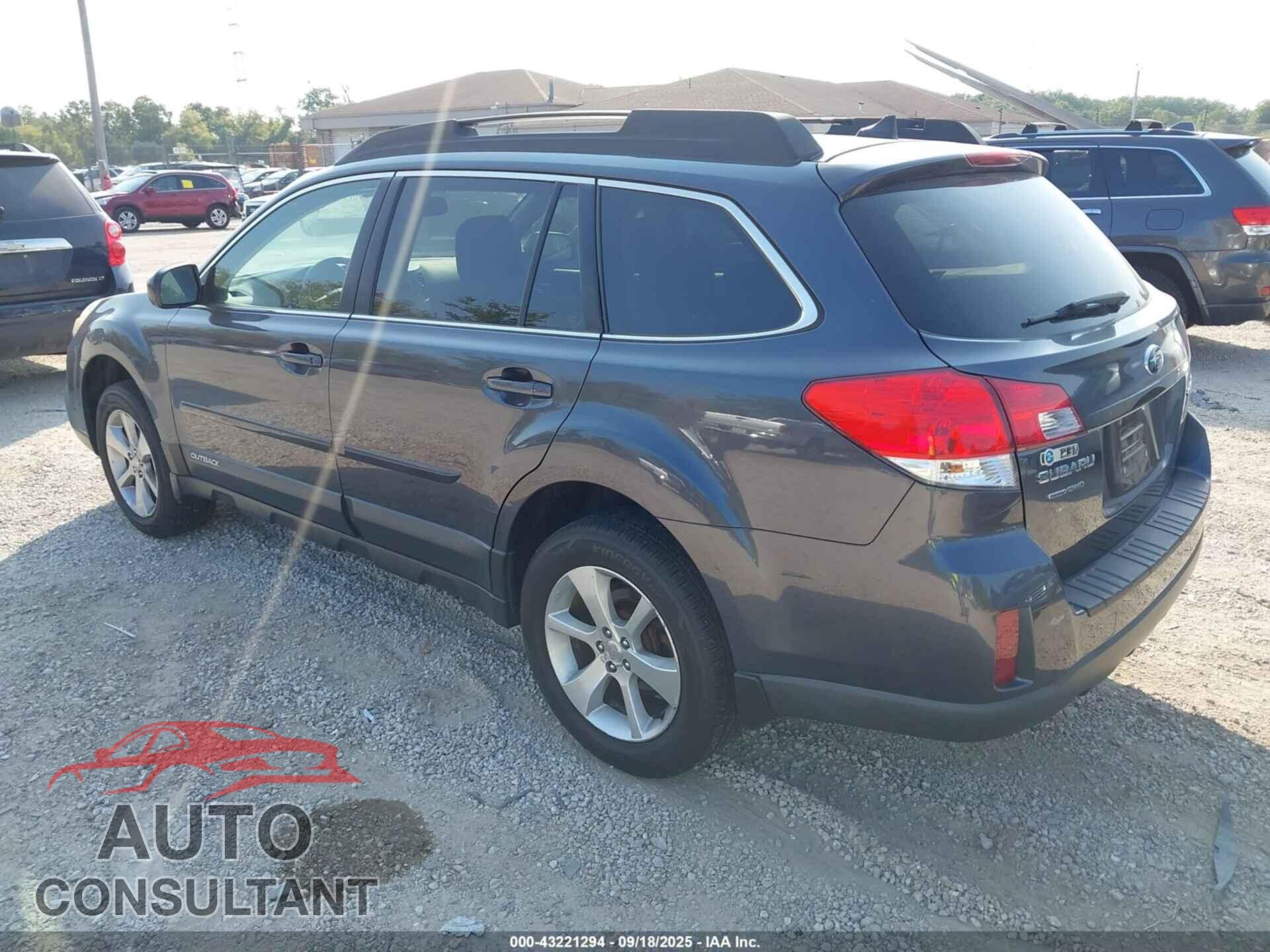 SUBARU OUTBACK 2013 - 4S4BRCKC0D3314349