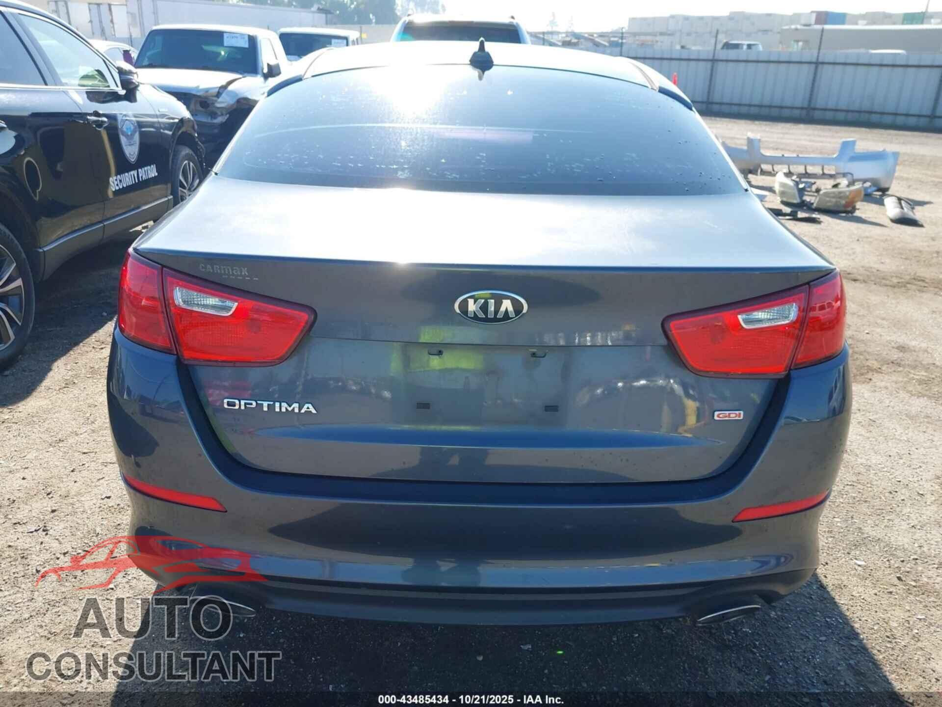 KIA OPTIMA 2015 - KNAGM4A76F5594303
