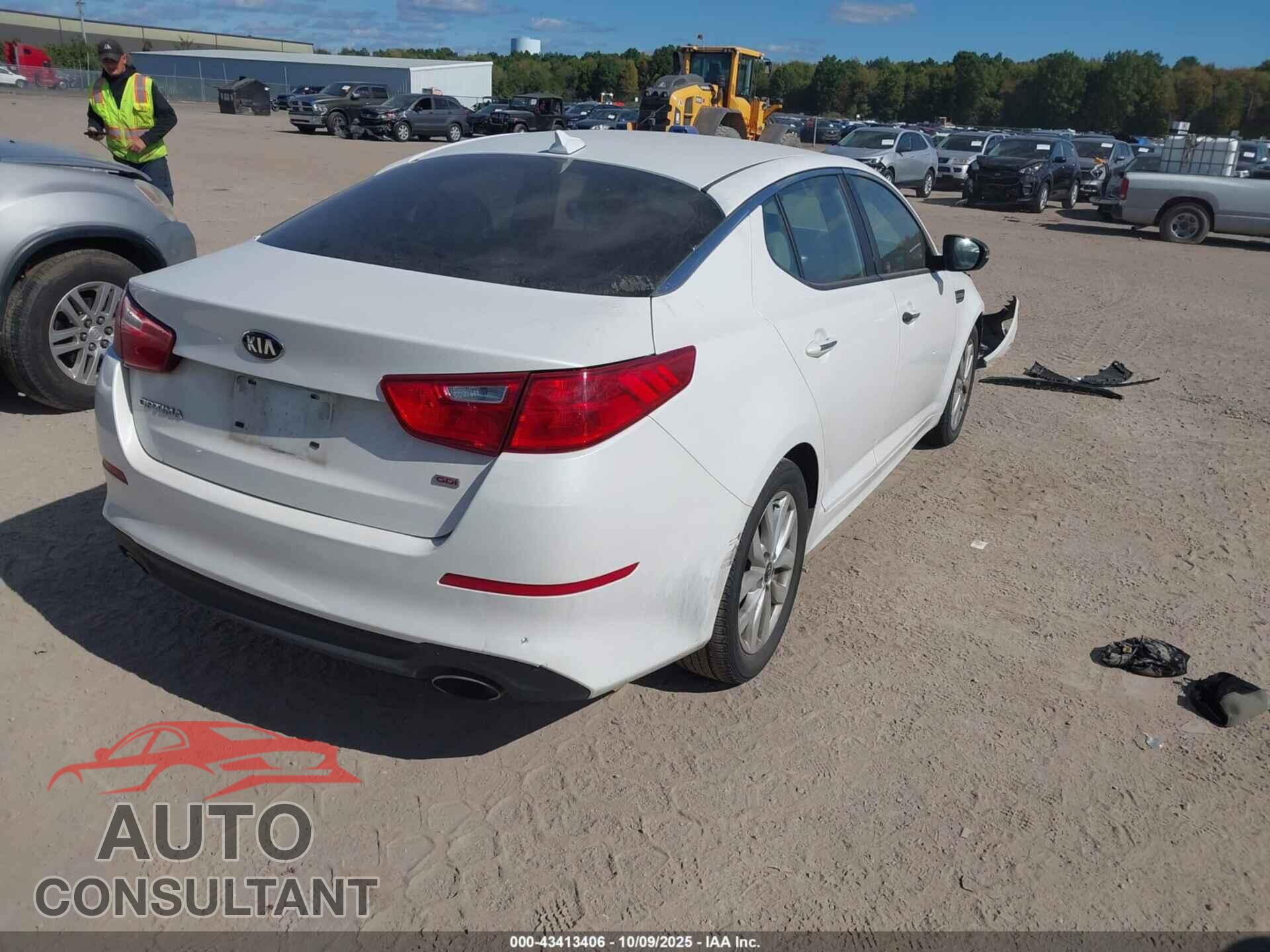 KIA OPTIMA 2015 - KNAGM4A76F5621029