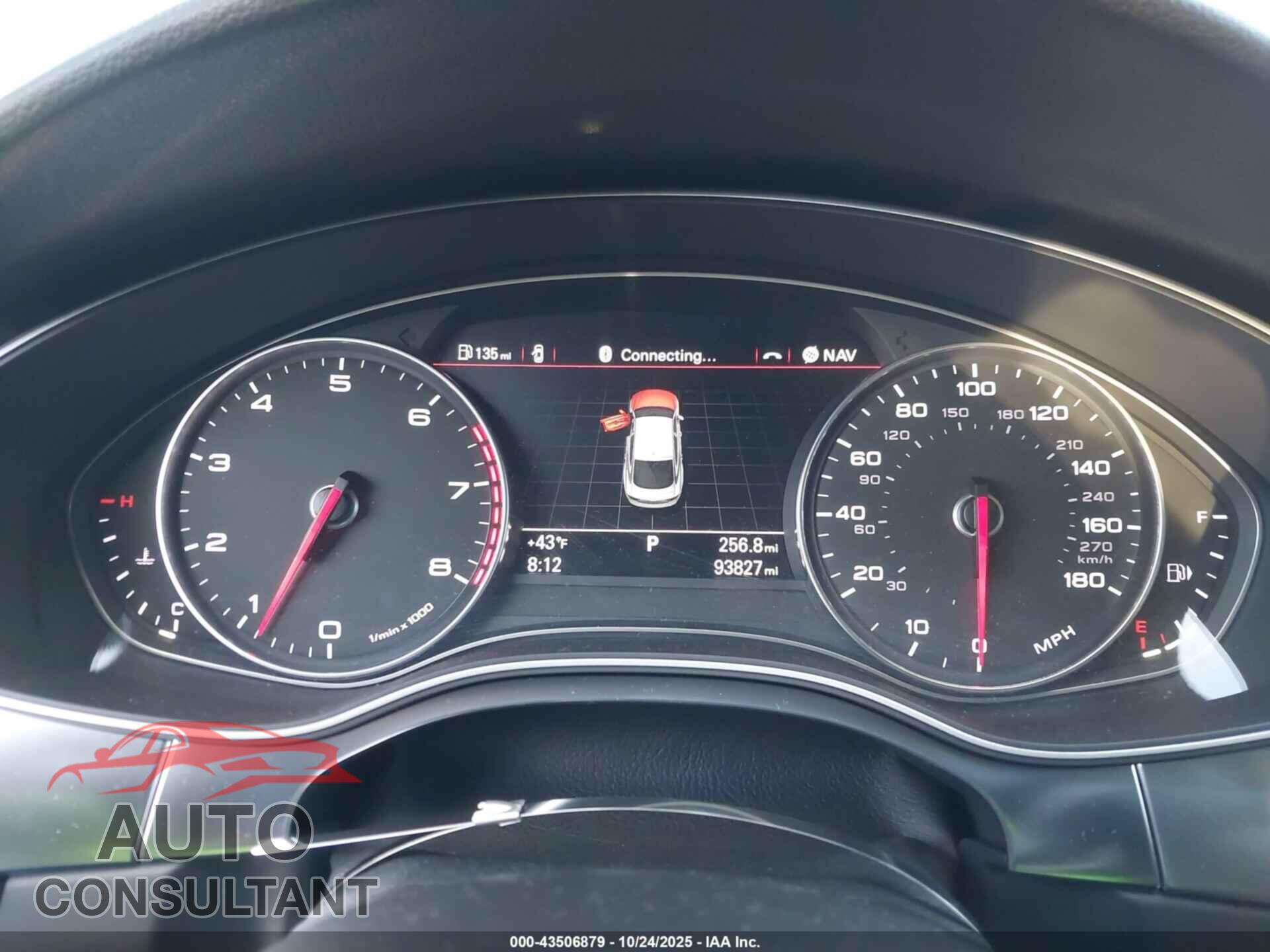 AUDI A7 2012 - WAU3GAFC8CN086839