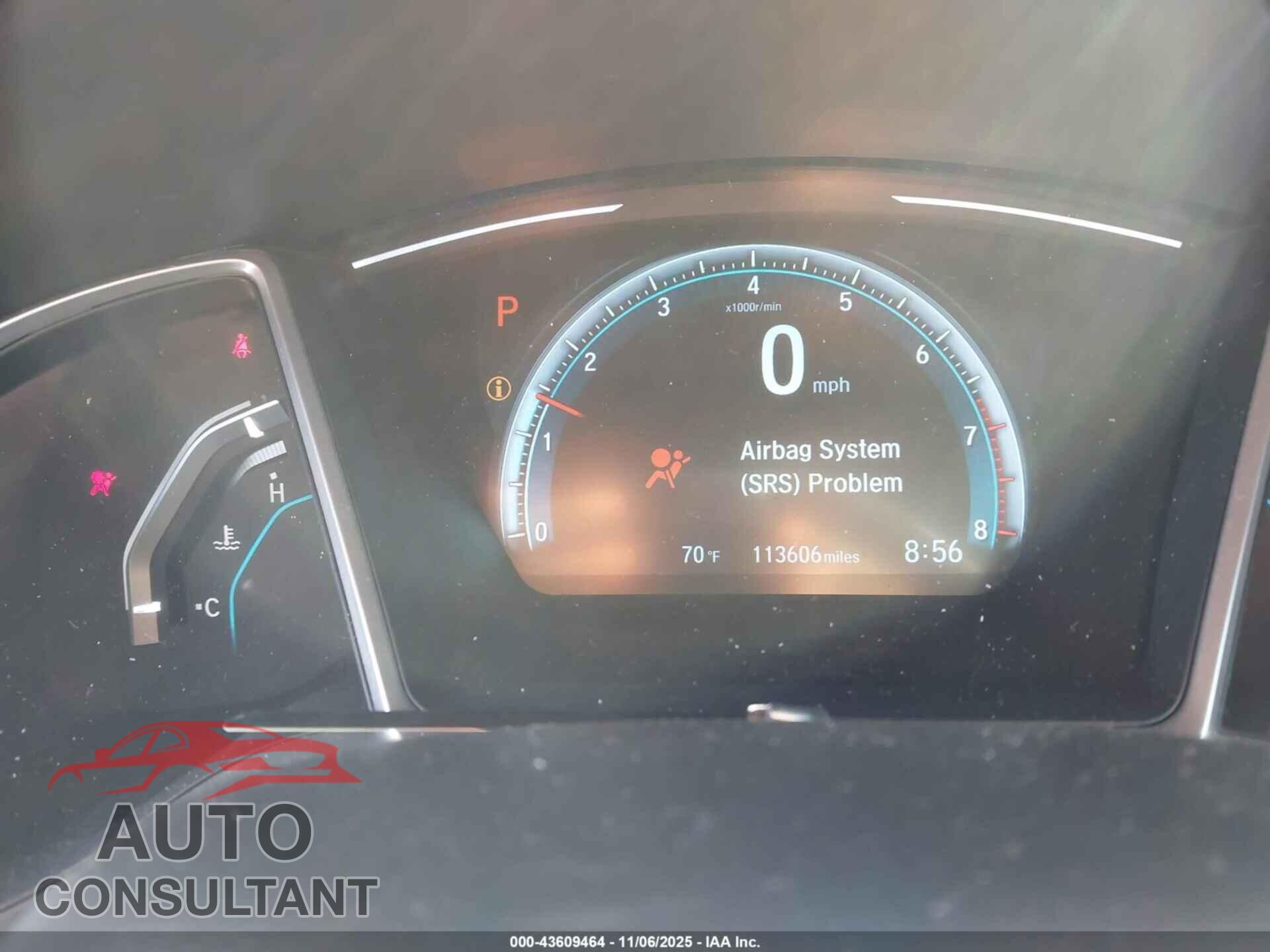 HONDA CIVIC 2017 - 2HGFC2F89HH540997
