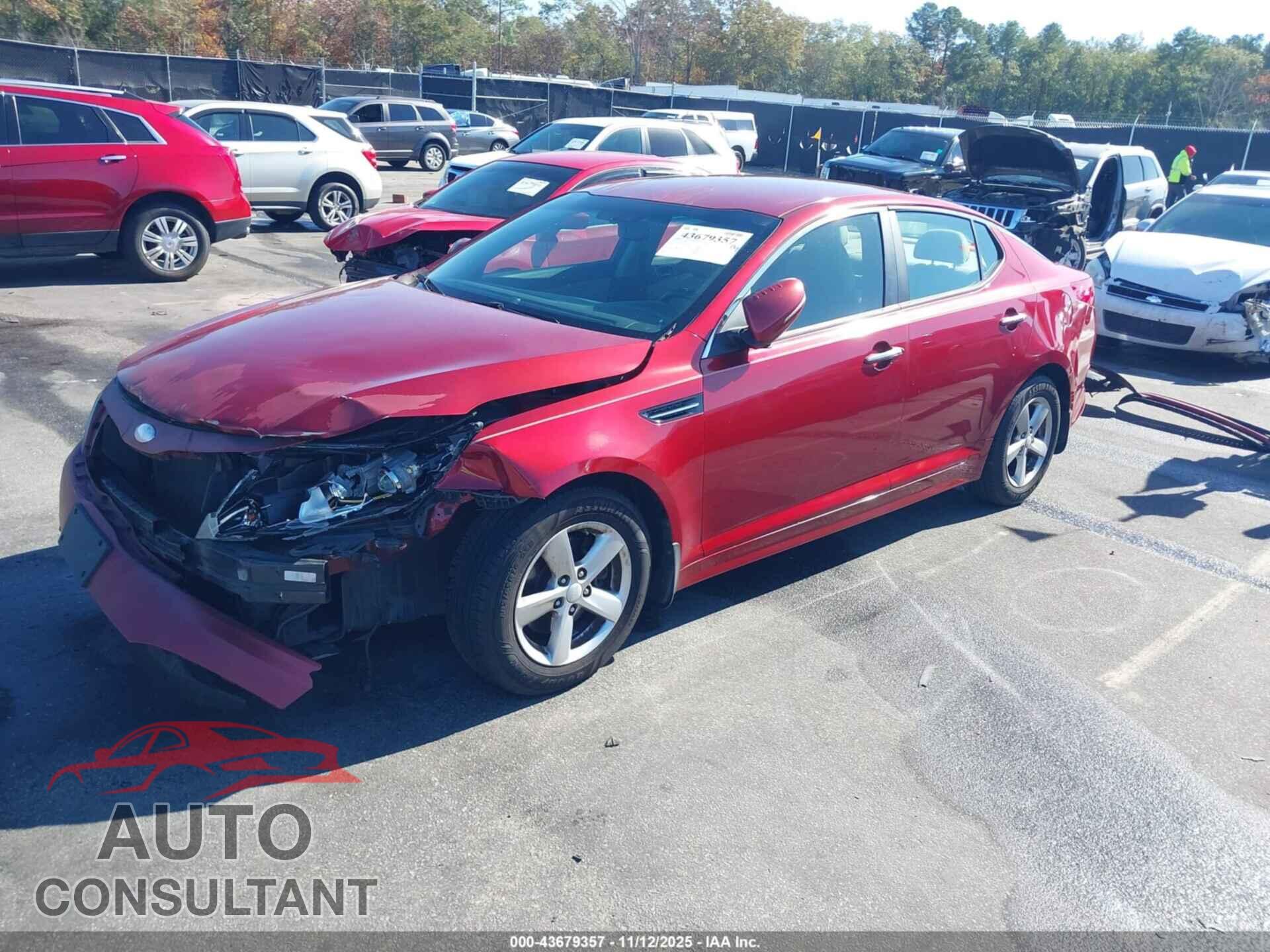 KIA OPTIMA 2014 - 5XXGM4A75EG337971