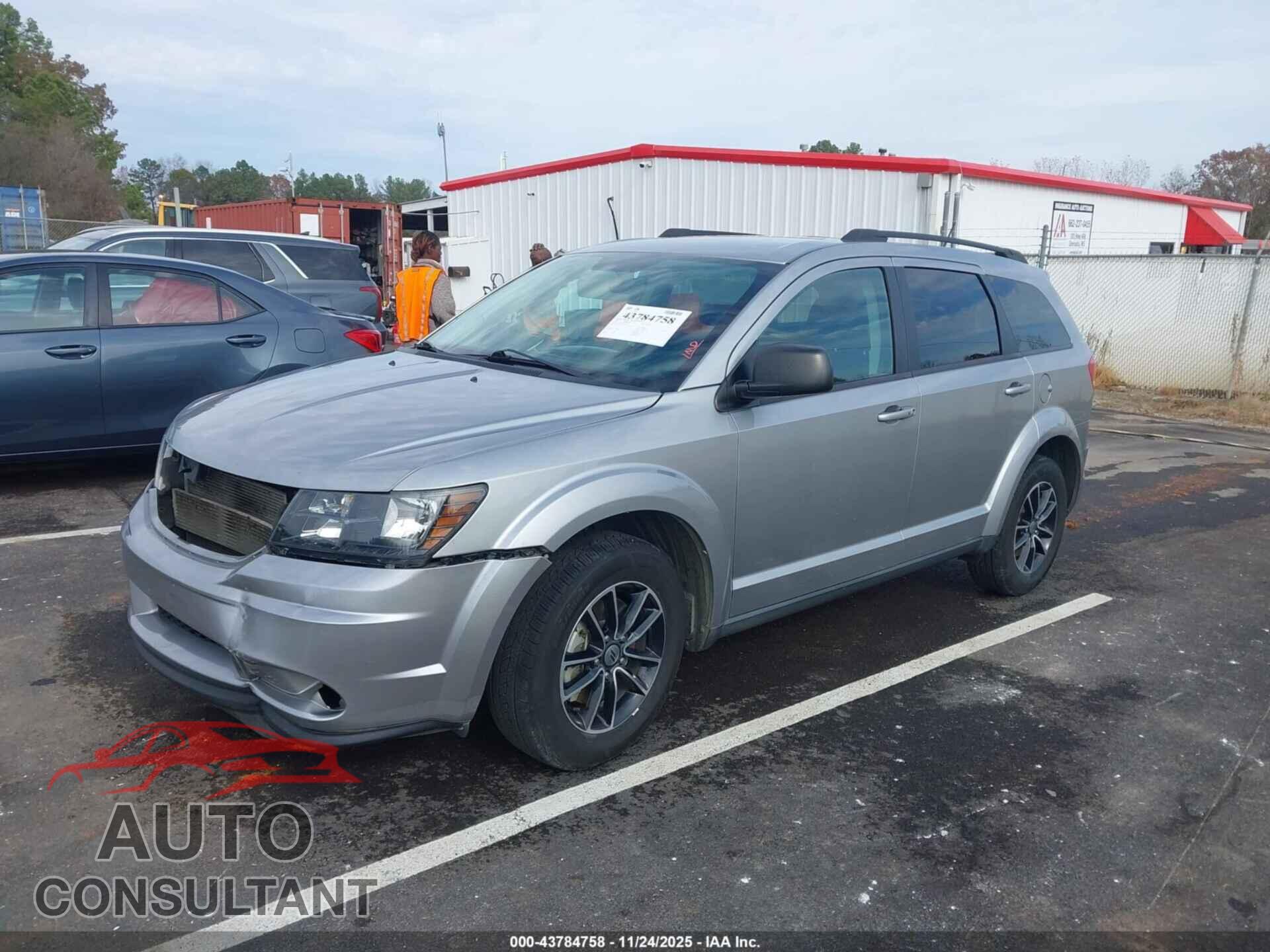 DODGE JOURNEY 2018 - 3C4PDCAB6JT167357