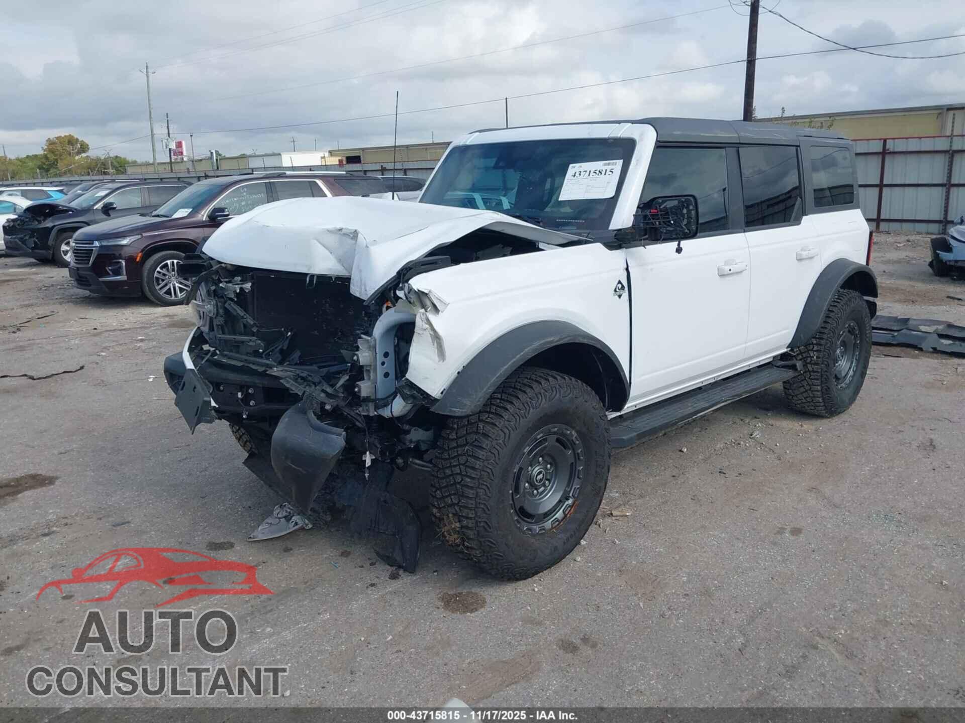 FORD BRONCO 2024 - 1FMDE8BH5RLA84747