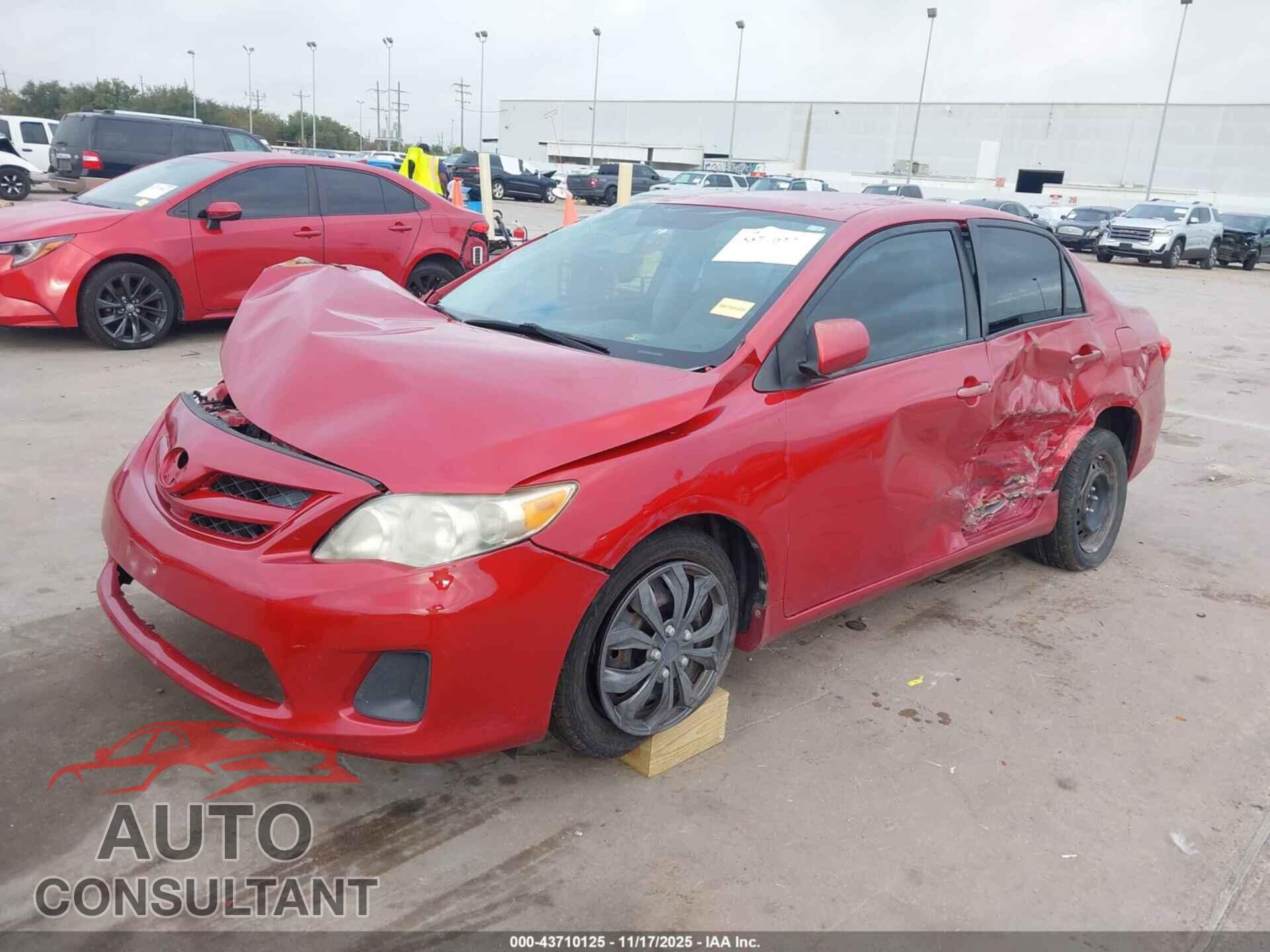 TOYOTA COROLLA 2012 - 2T1BU4EE5CC811330