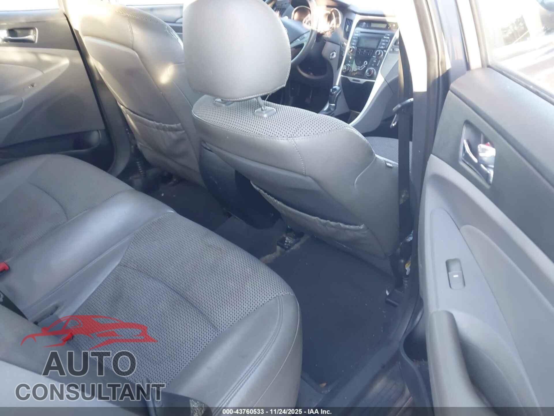 HYUNDAI SONATA 2012 - 5NPEC4AC2CH325530